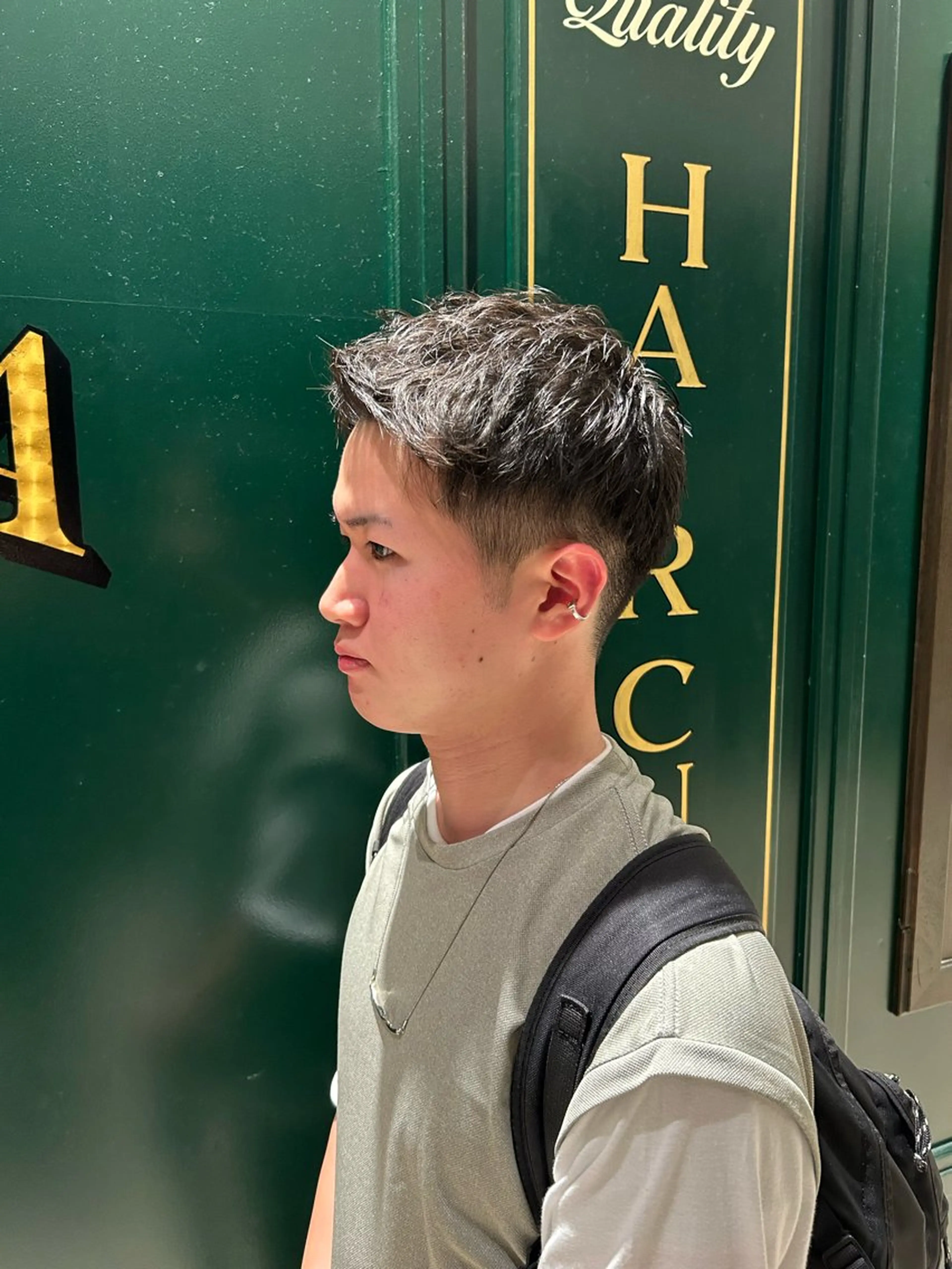 メンズ HIRO GINZA BARBER SHOP 名古屋本店【ヒロギンザ バーバーショップ】所属・ヒロ銀座牛山 友晴のヘアスタイル