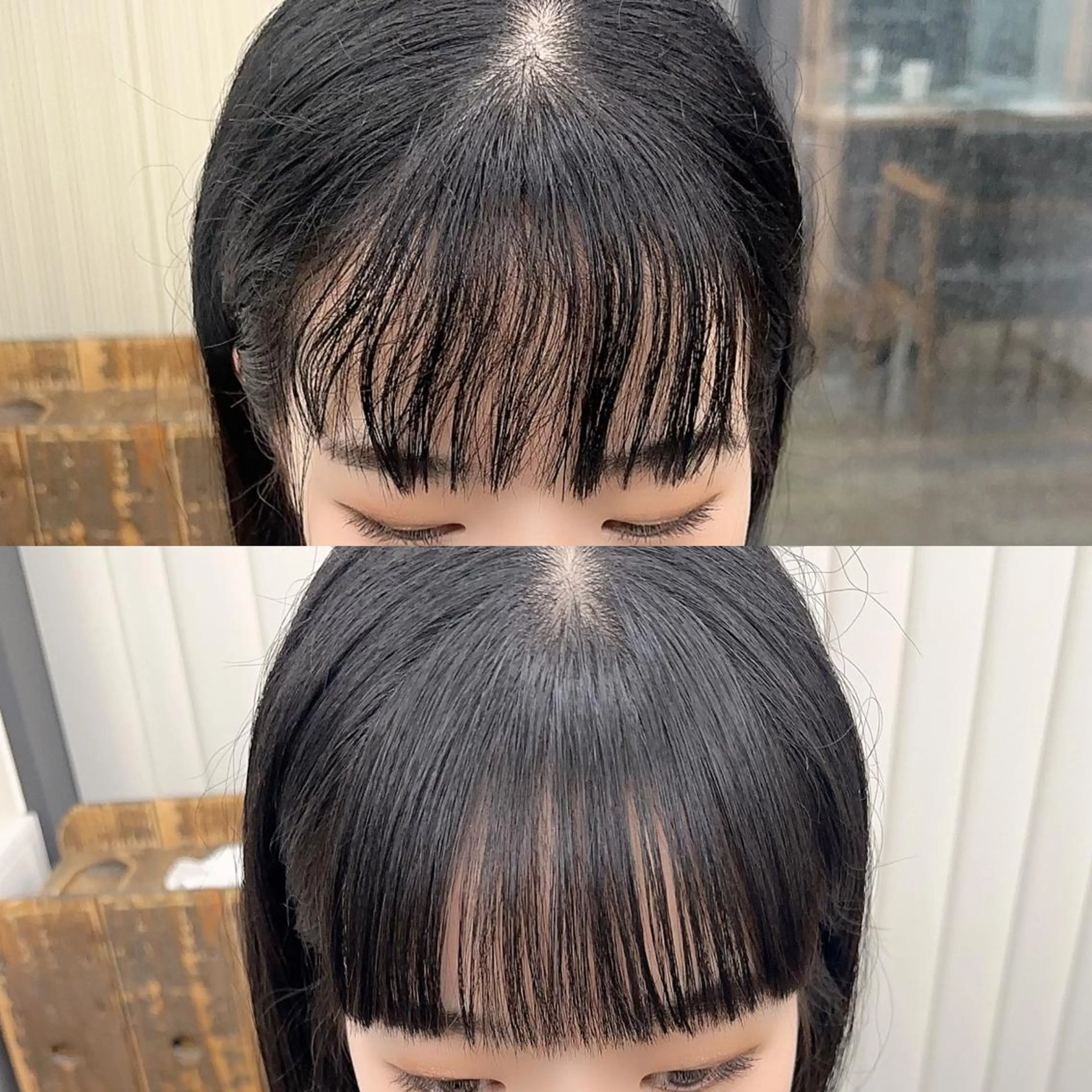 ミディアム カラー パーマ ヘアアレンジ メンズ キッズ ネイル マツエク・マツパ アイブロウ カット 縮毛矯正 レイヤーカット 🌿透け感カラーのヘアスタイル