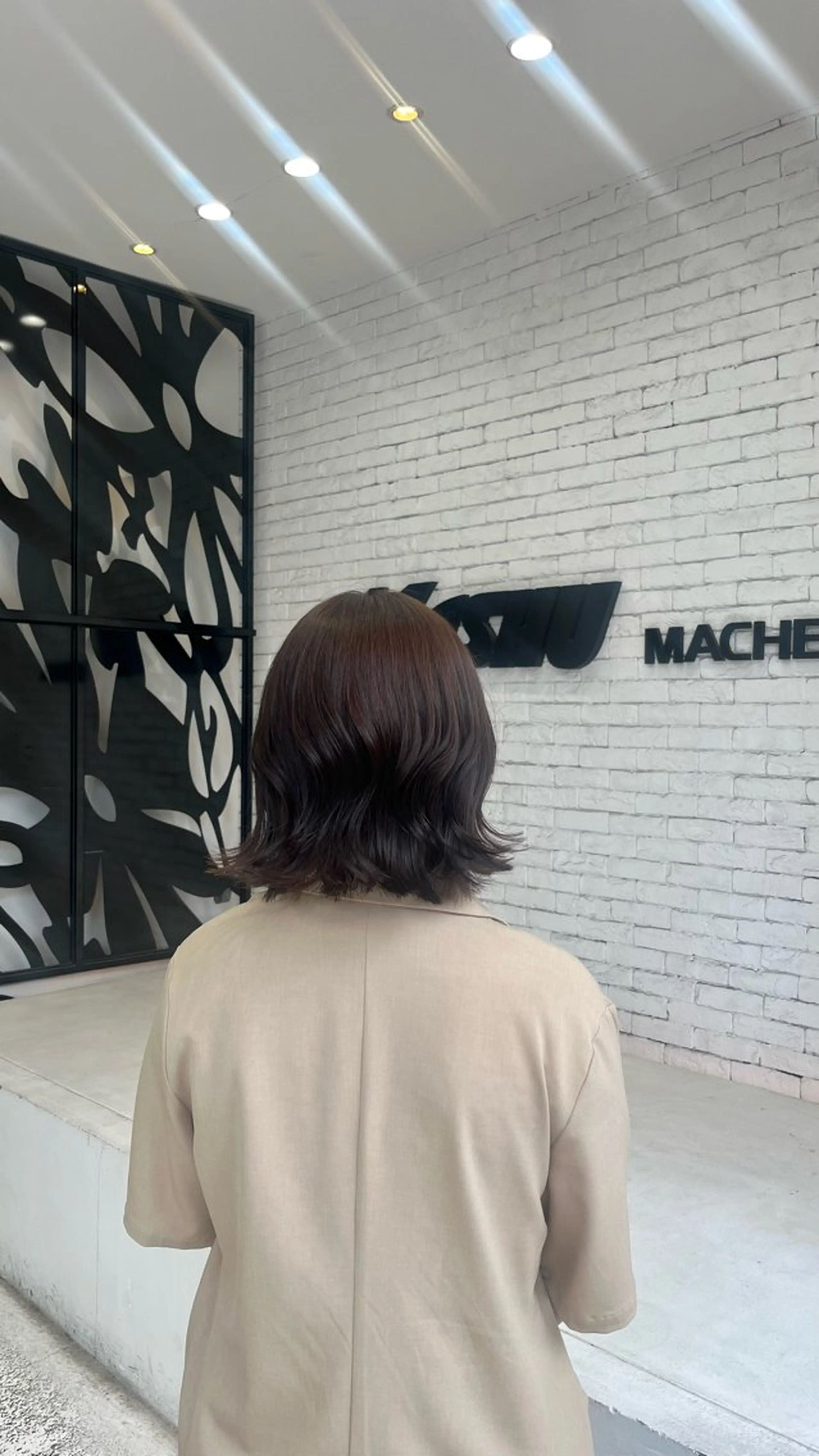 ミディアム ヘアカラー Lumier de mashu所属・カラーモデル募集中 🎀🤍菜々美のヘアスタイル