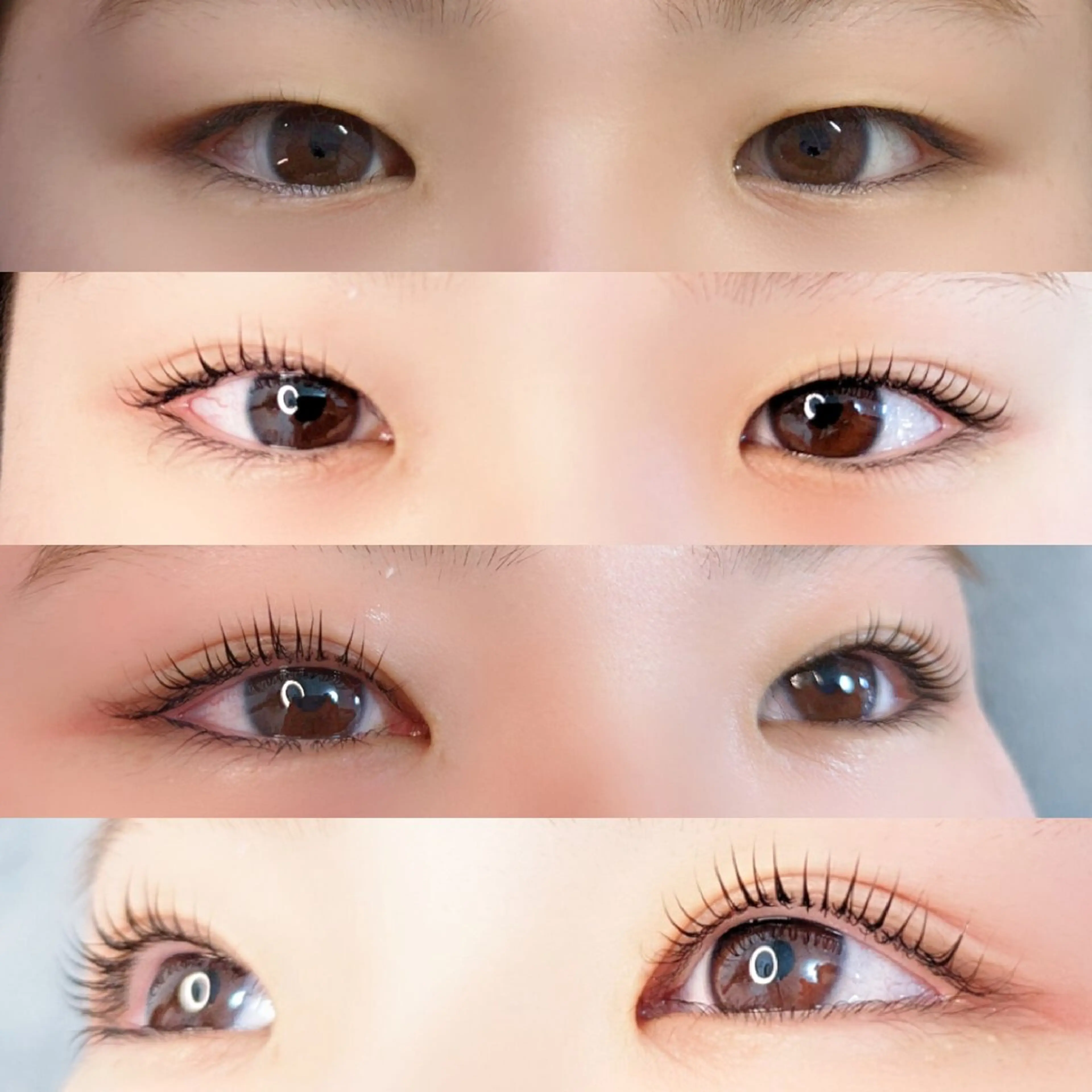 マツエク・マツパ Lカール 一重×まつ毛パーマ linda ABEのマツエク・マツパデザイン