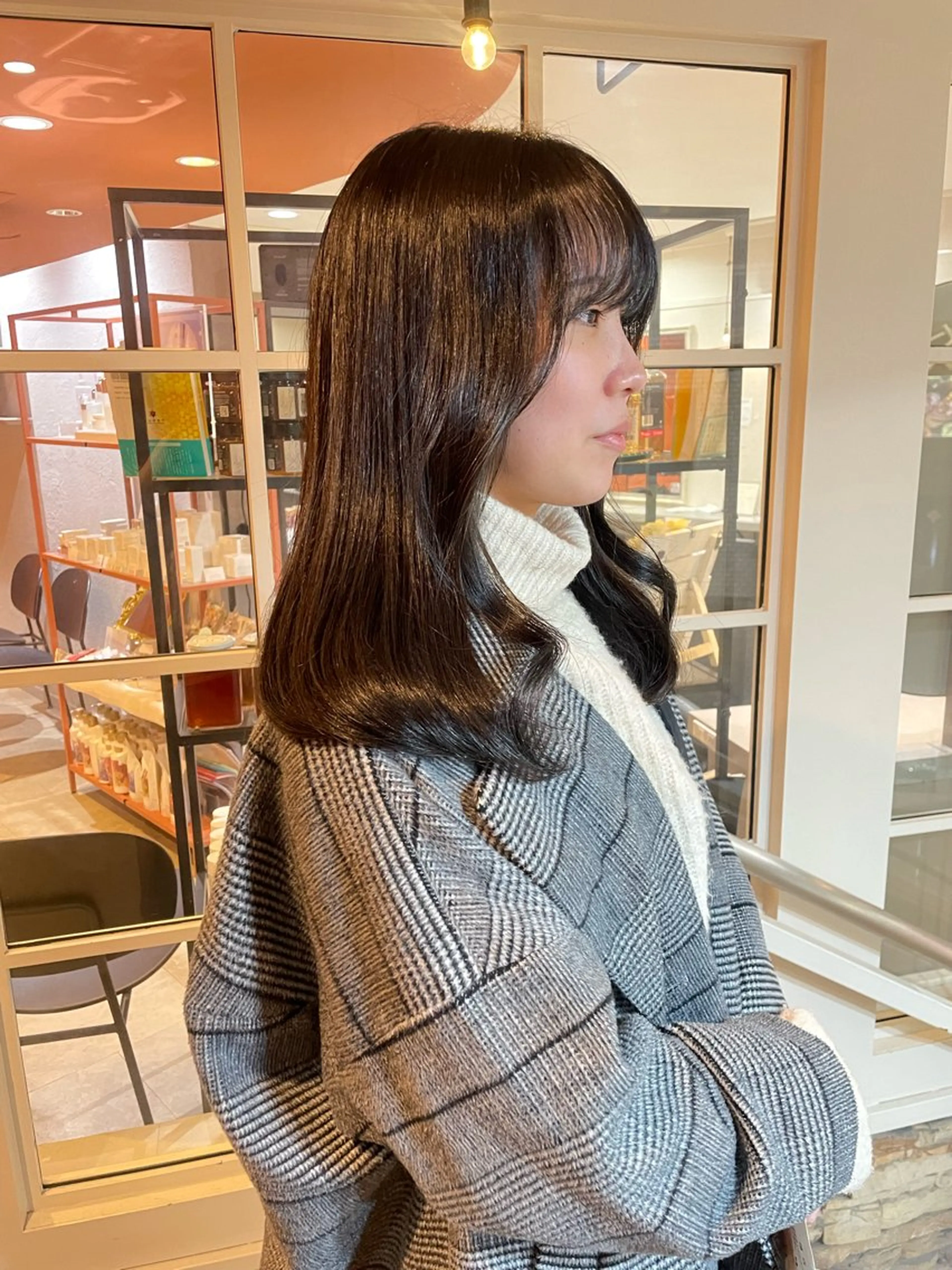 ロング カラー 佐藤 永夏のヘアスタイル