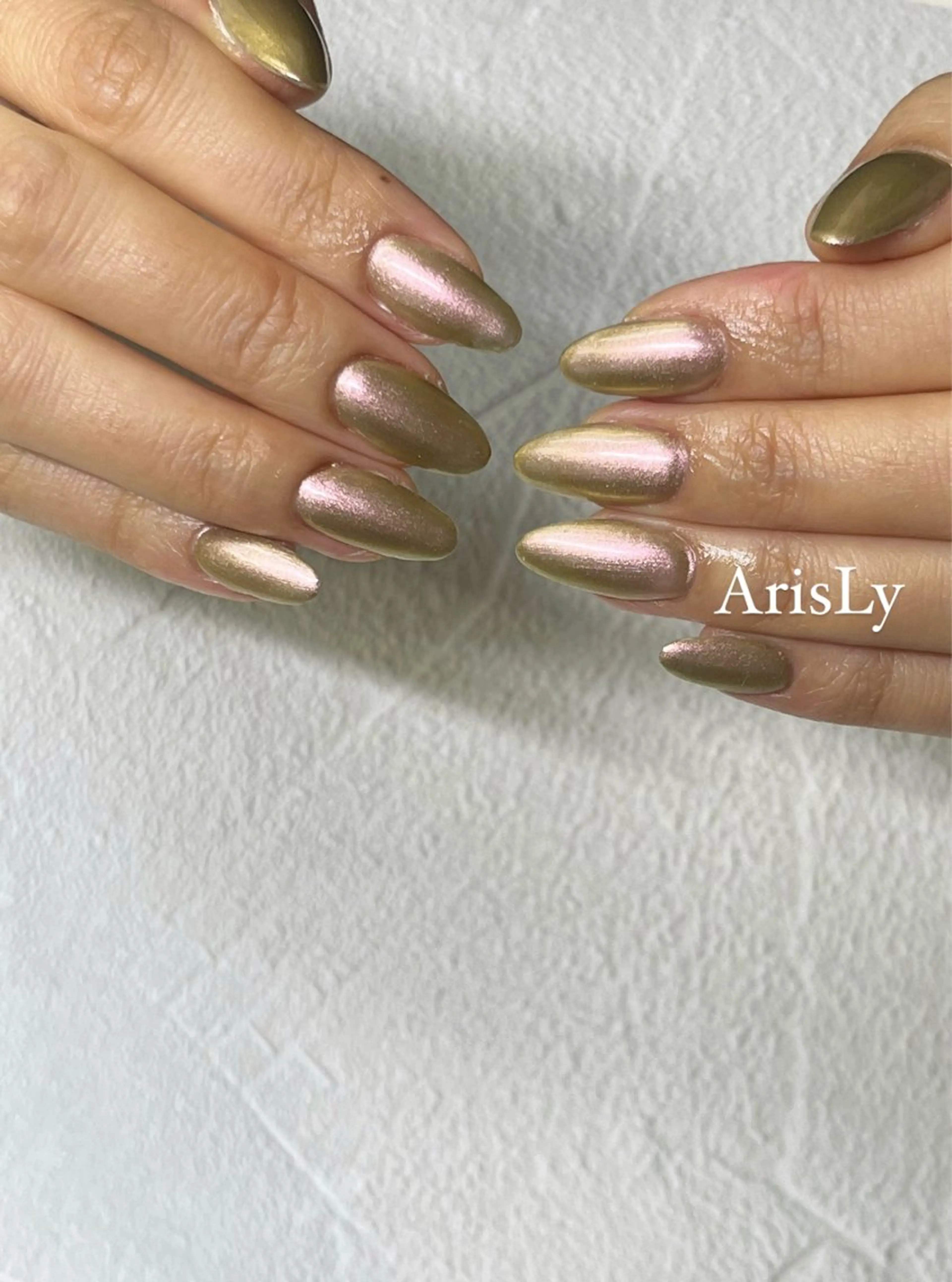 ネイル ワンカラーネイル アリスリー JR長町のマツエク・マツパデザイン