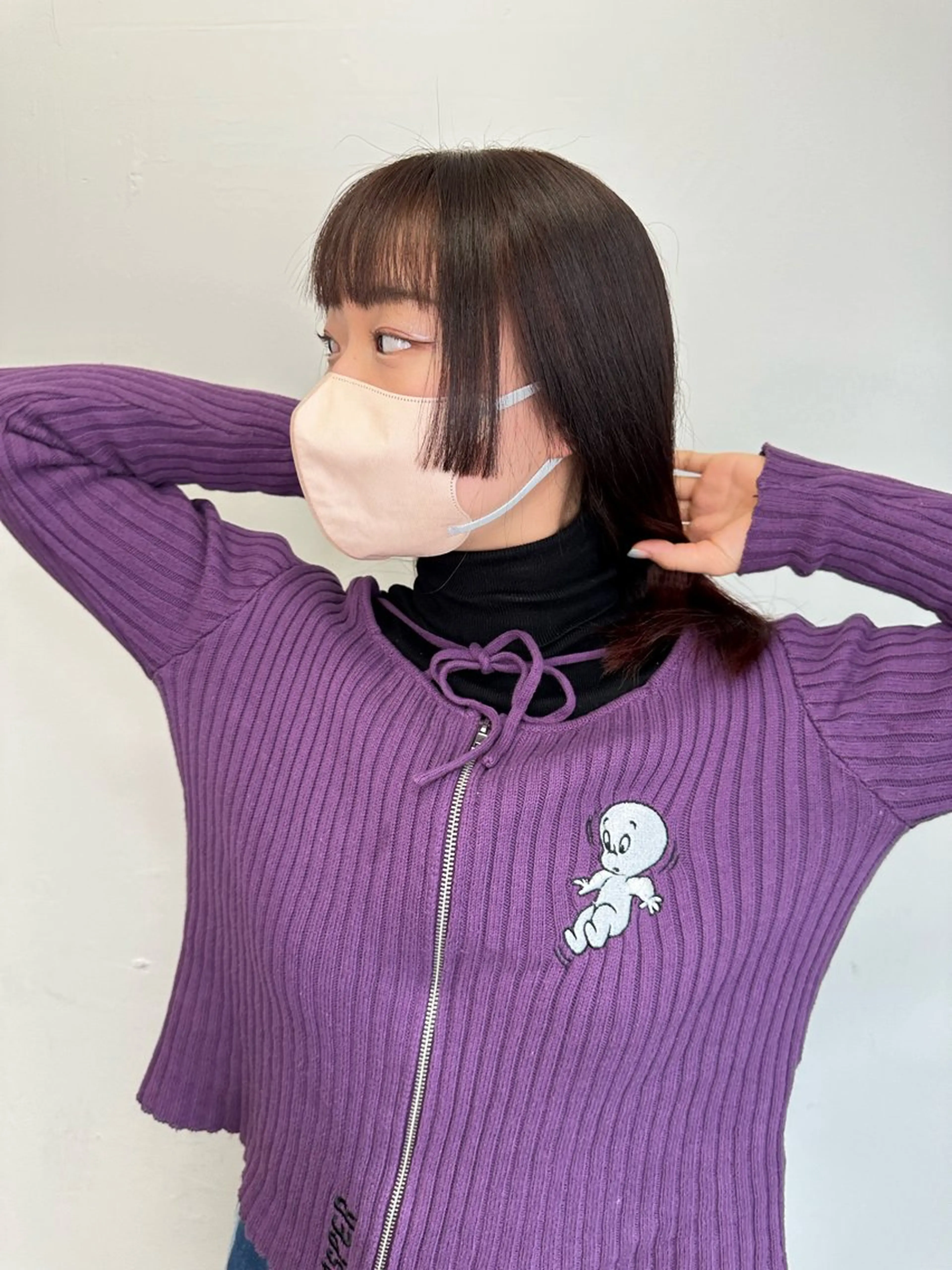 ミディアム カラー 顔周りカット ボブ・レイヤー支持 No.1/Ryokiのヘアスタイル