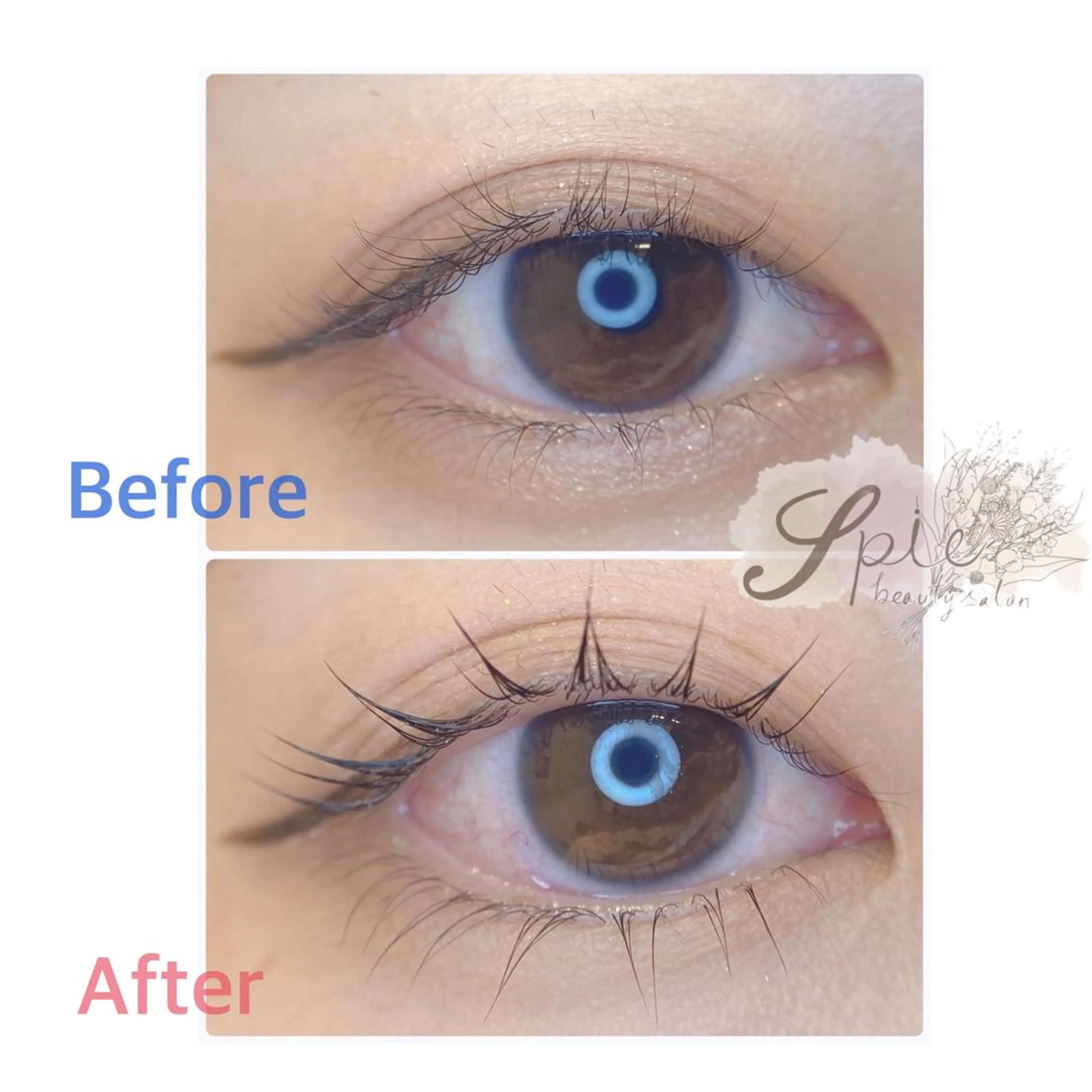 マツエク・マツパ 束感まつ毛 一重×まつ毛パーマ Eyelist nakaseのマツエク・マツパデザイン