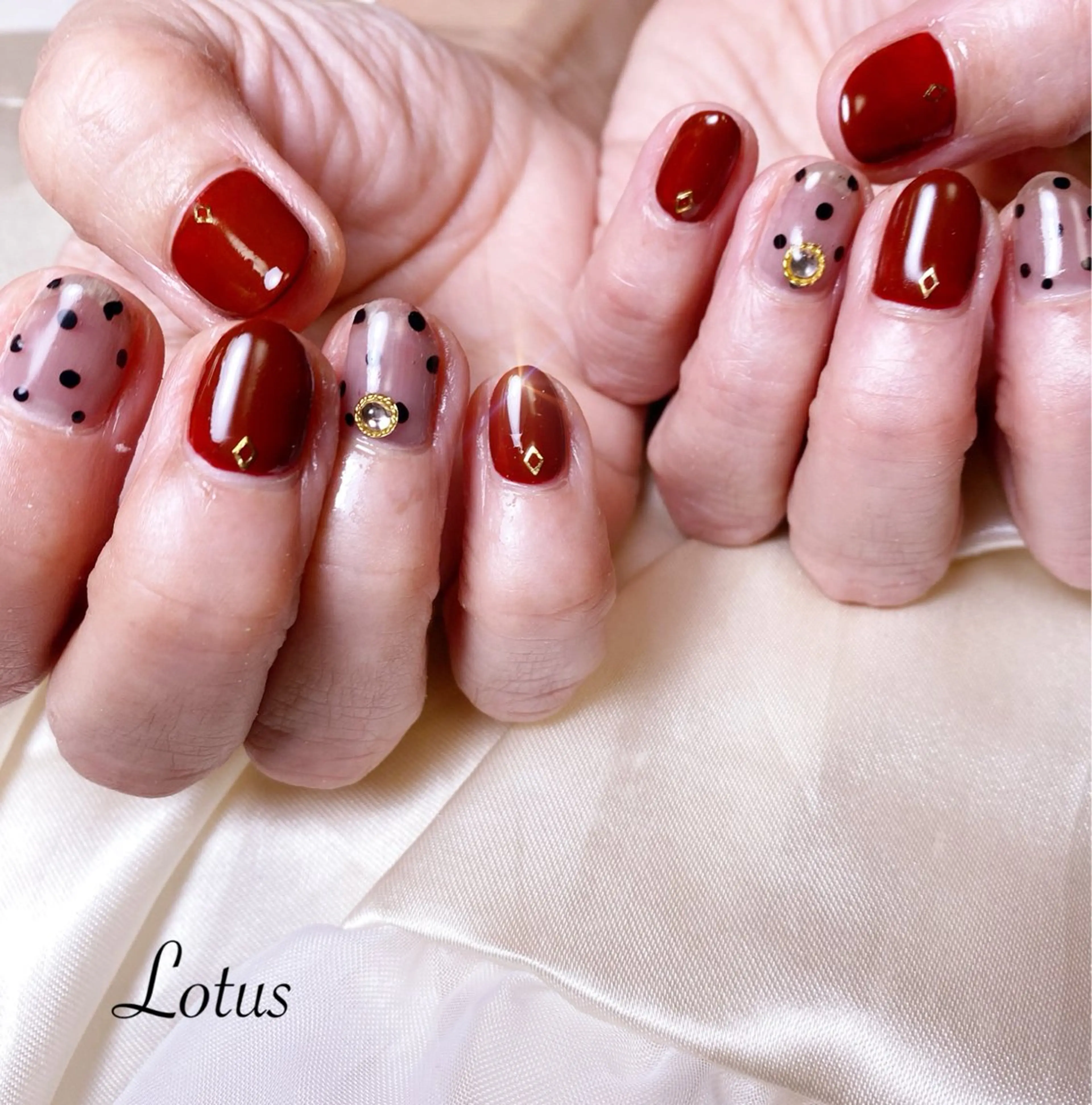 ネイル ハンドネイル ネイル＆脱毛 Lotus🌸のネイルデザイン