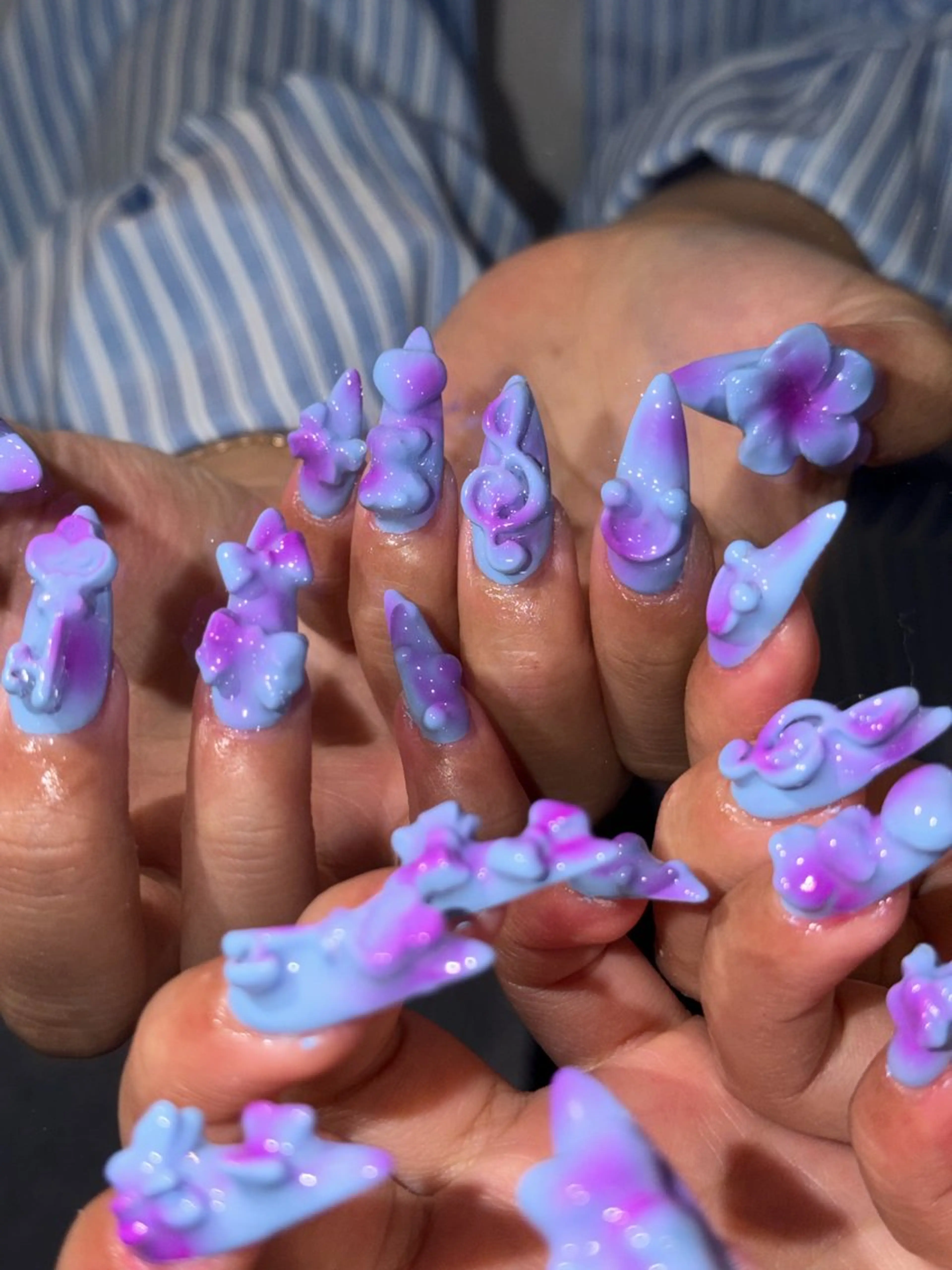 ネイル 韓国ネイル シンプルネイル ワンホンネイル ハンドネイル CoMo Nailのネイルデザイン