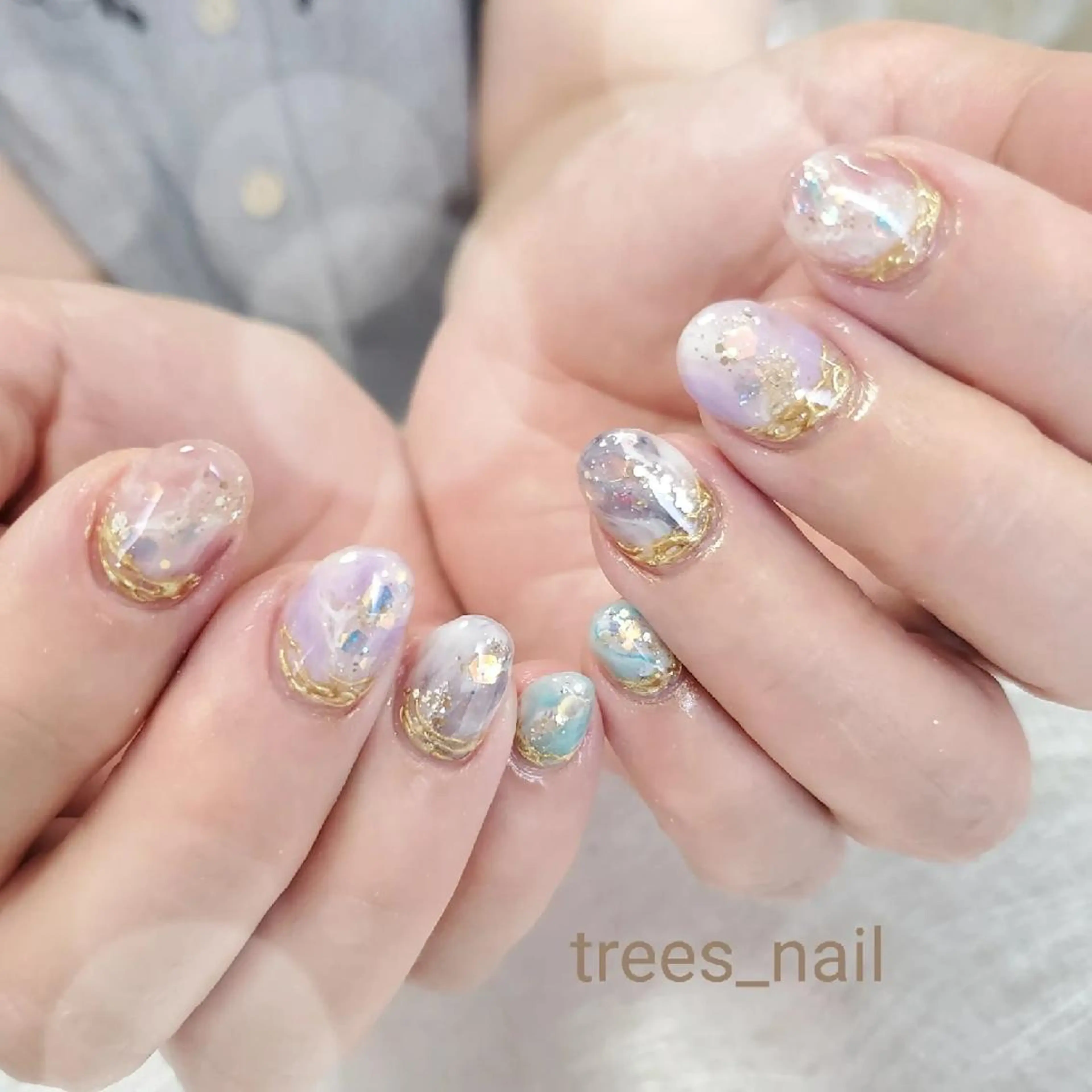 ネイル trees_ nailのネイルデザイン