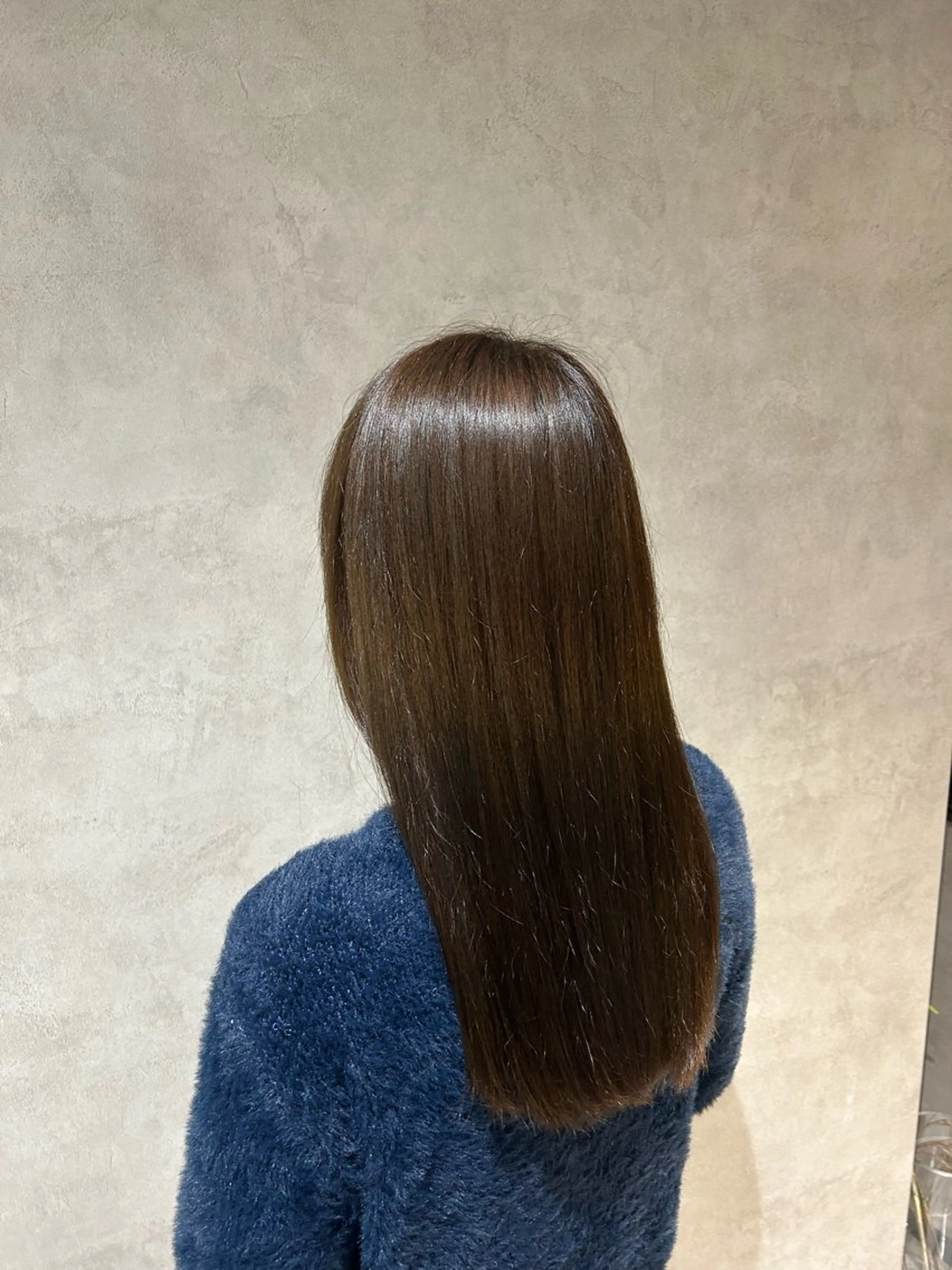 ロング カラー ベージュカラー 髪質改善 ヘアカラー .Xian /高槻/モデル募集のヘアスタイル