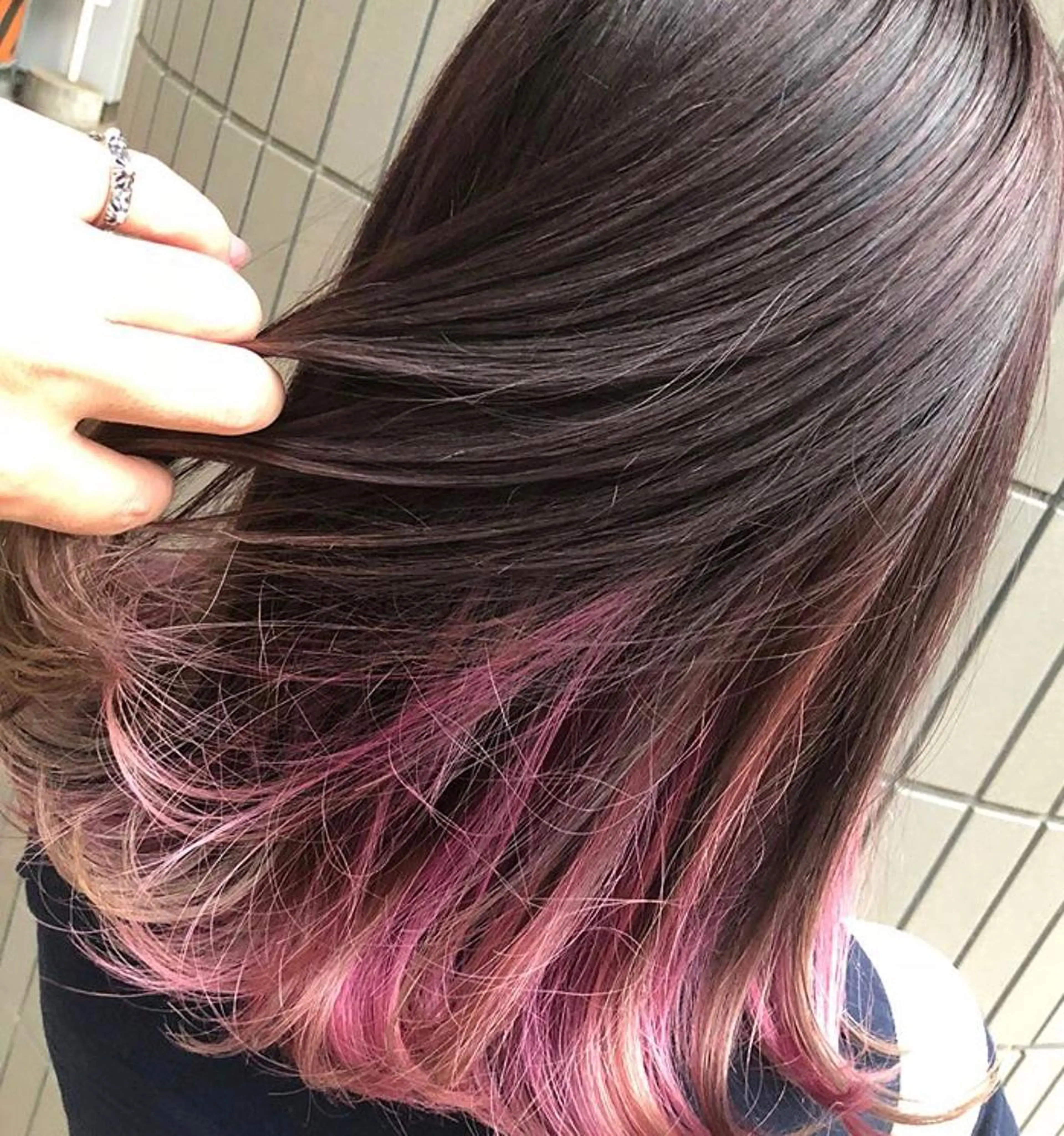 ミディアム 透明感韓国ヘア♡ みつきのヘアスタイル