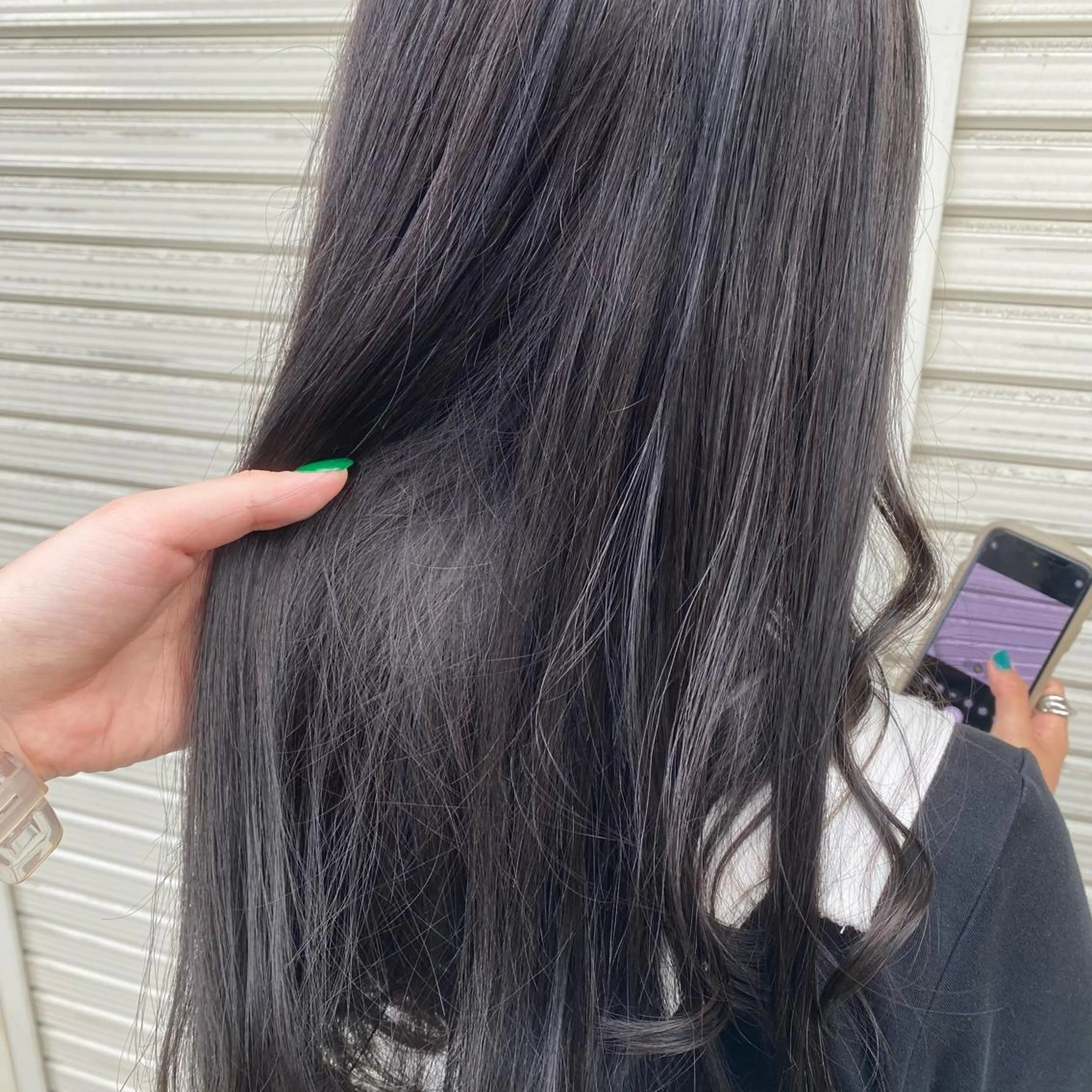 ロング カラー ヘアカラー トリートメント 枚方 tomee 🦋南部 しほ🦋のヘアスタイル