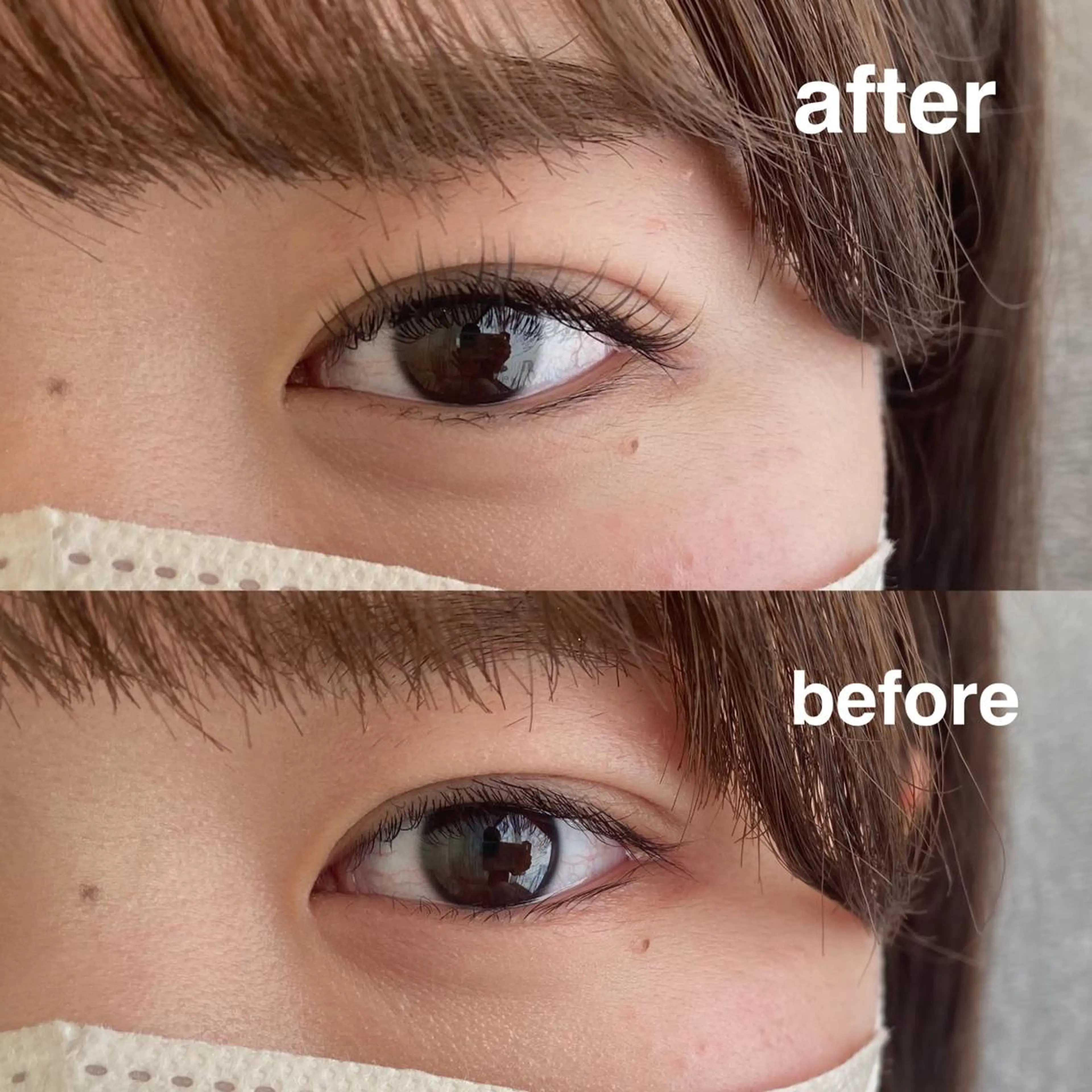 マツエク・マツパ フラットラッシュ マツエク ARCHE南堀江 松岡仁美のマツエク・マツパデザイン