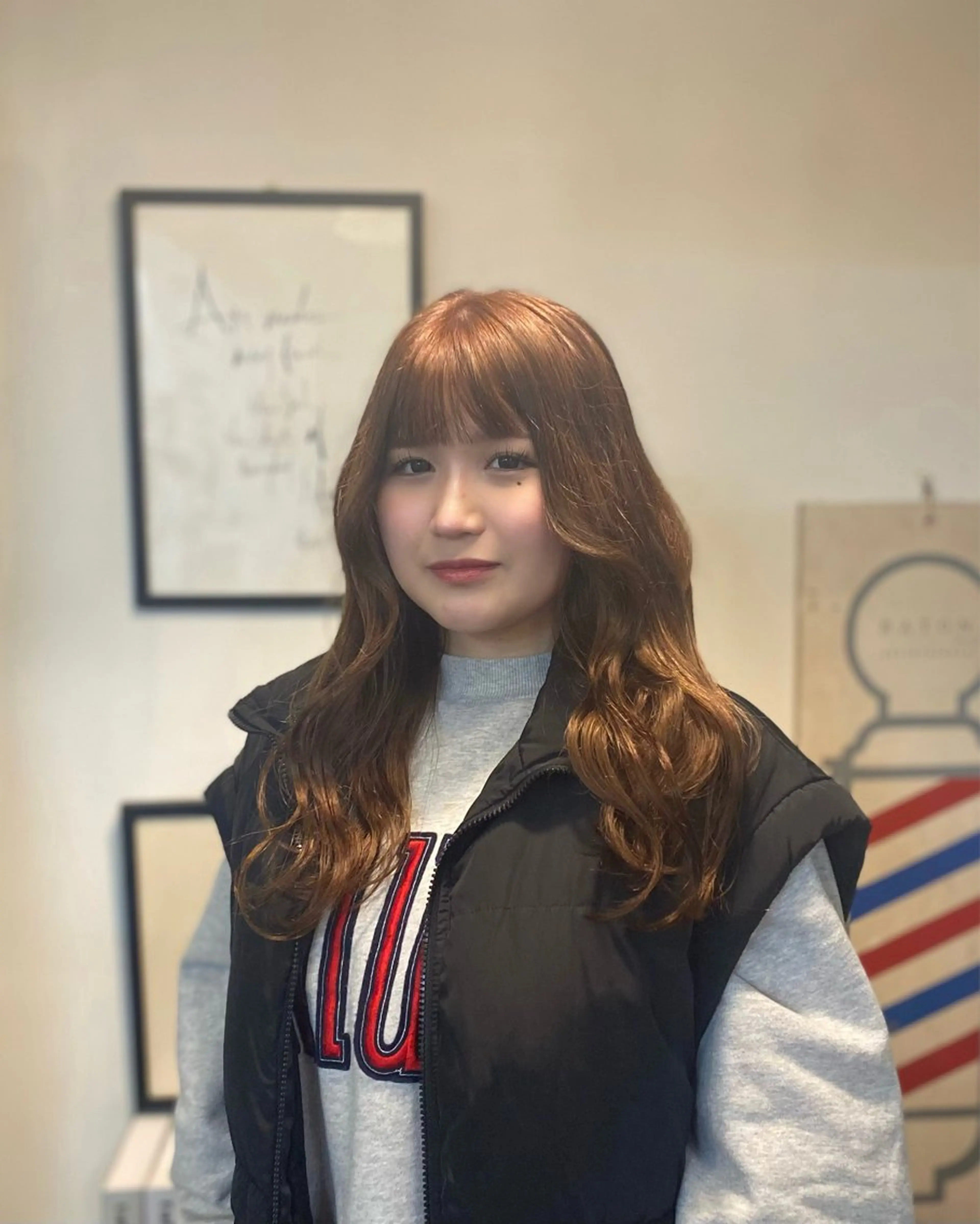 ロング ヘアカラー BATON.あずみ /カラー/縮毛矯正のヘアスタイル