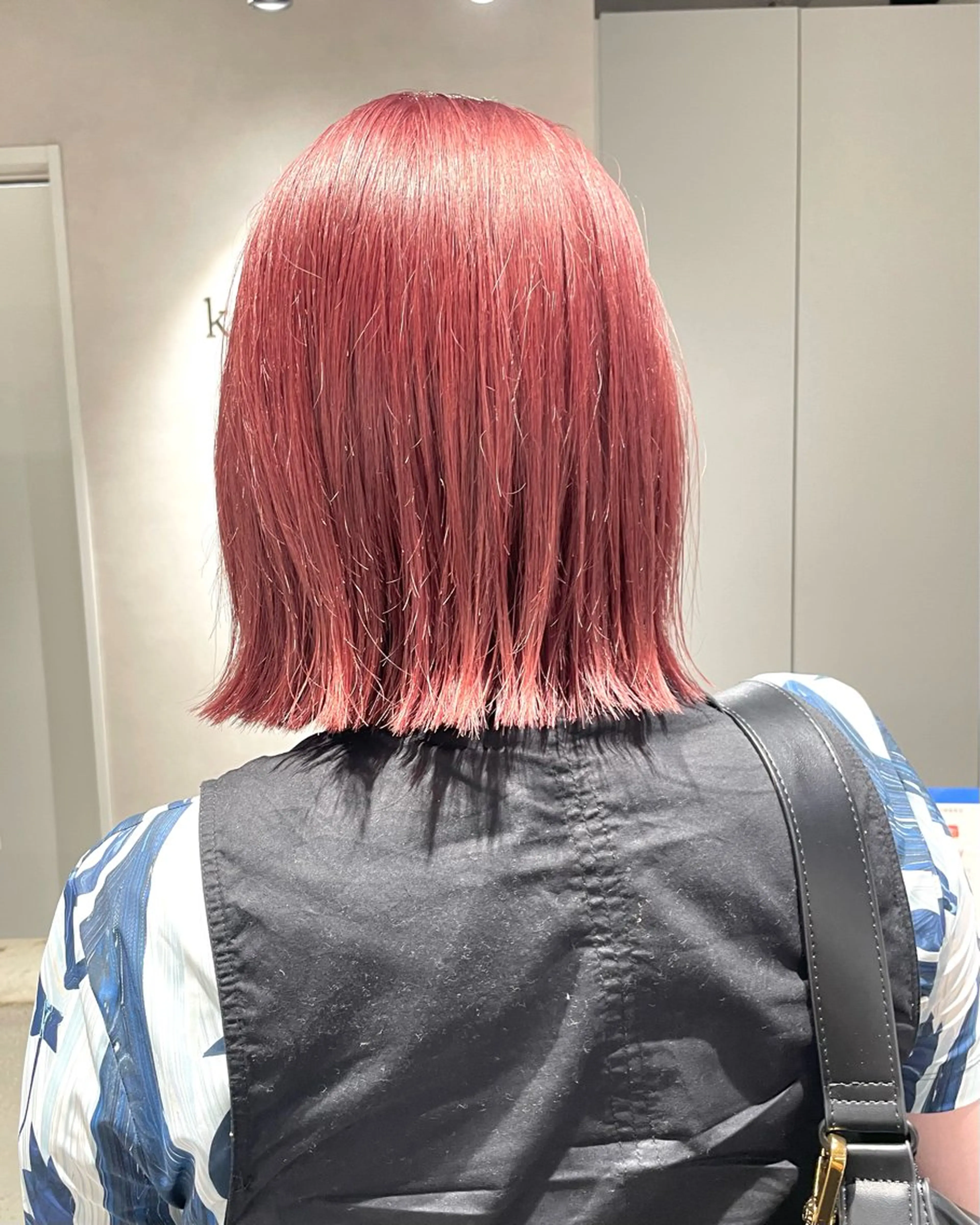 ミディアム 裕千/くびれヘア/ 韓国風ヘア/顔まわりのヘアスタイル