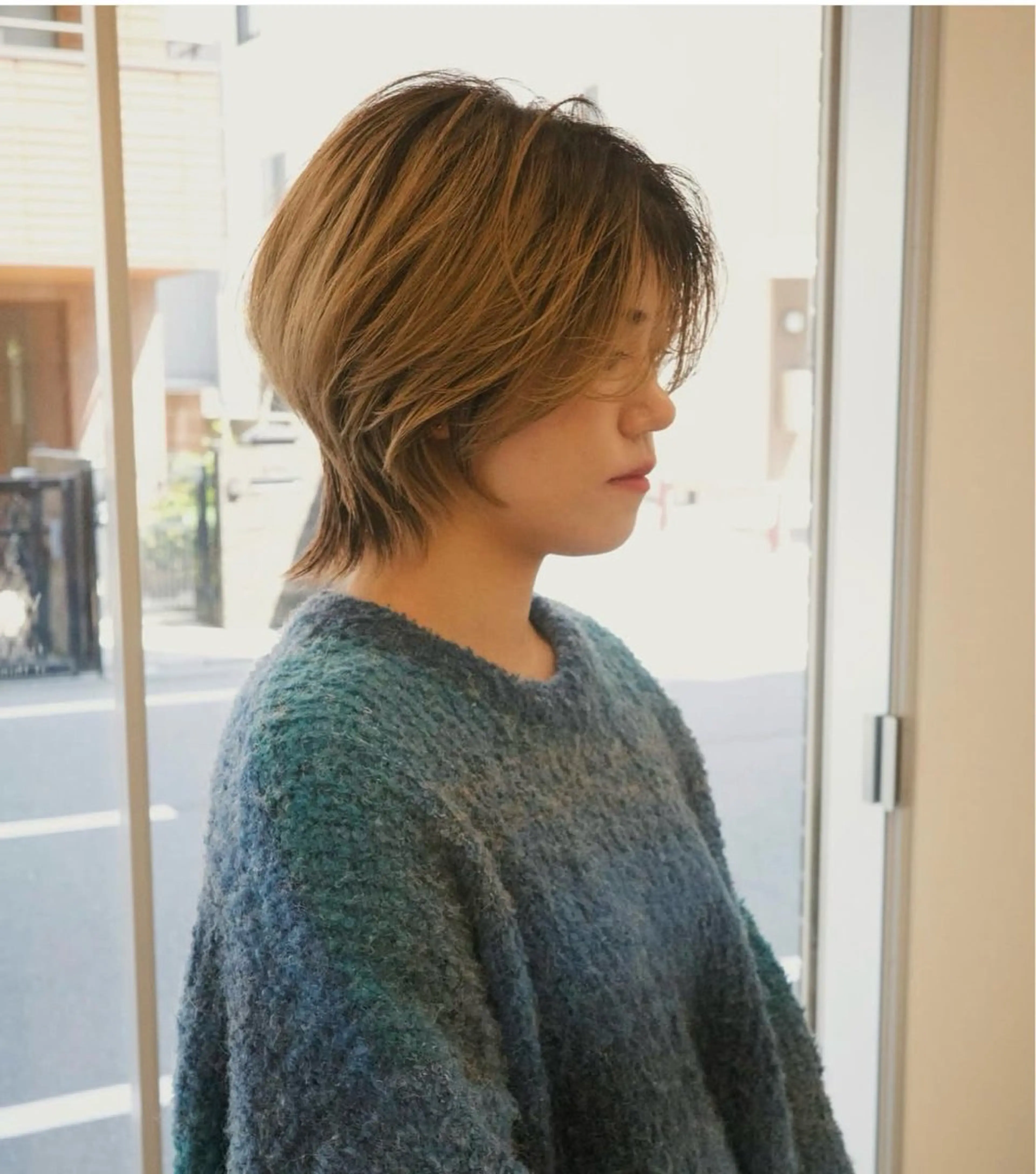 ショート 透明感艶カラー/ リュウジンキョウカのヘアスタイル