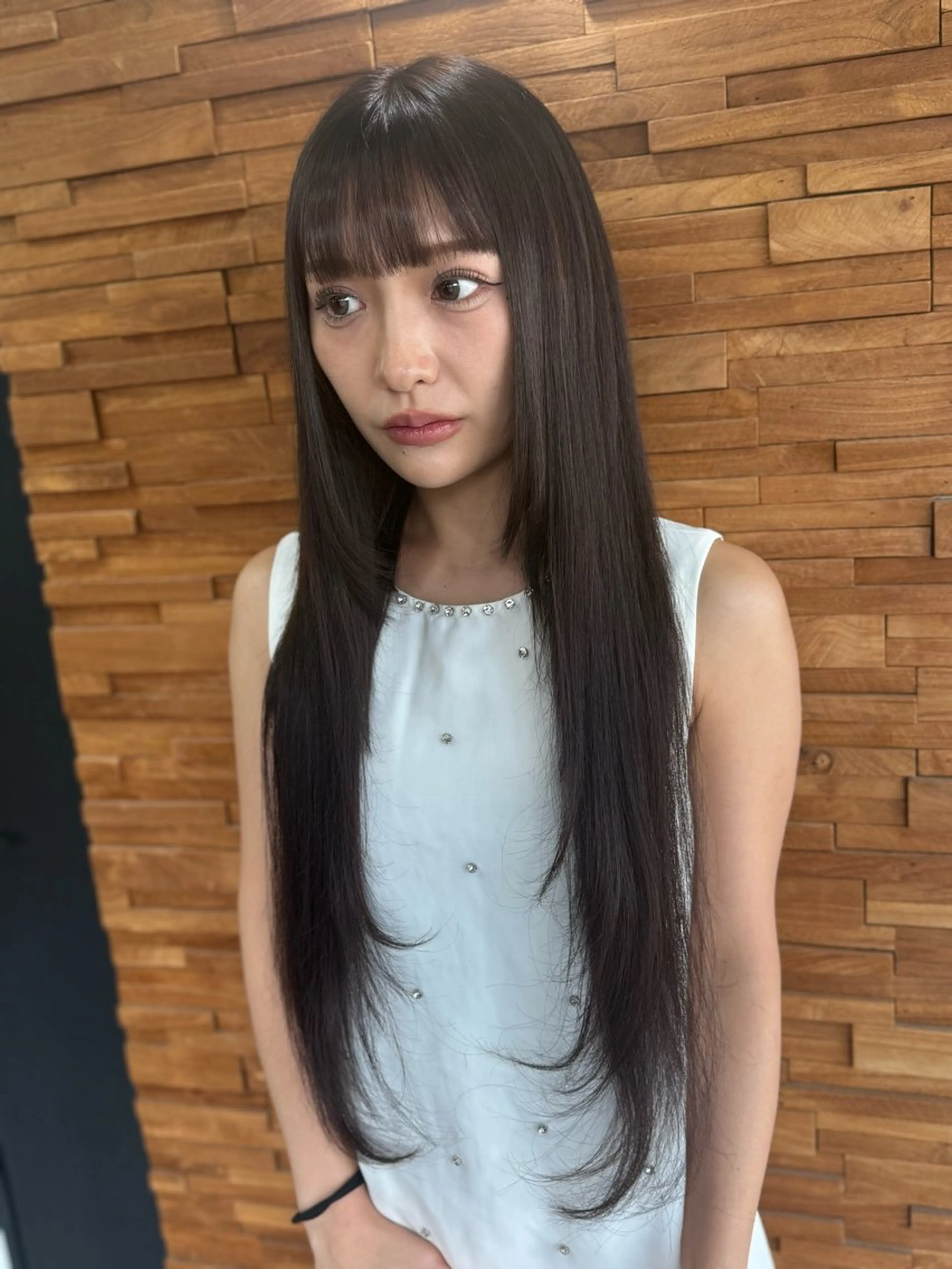 ロング ハイトーン/エクステ 横浜/RIEのヘアスタイル