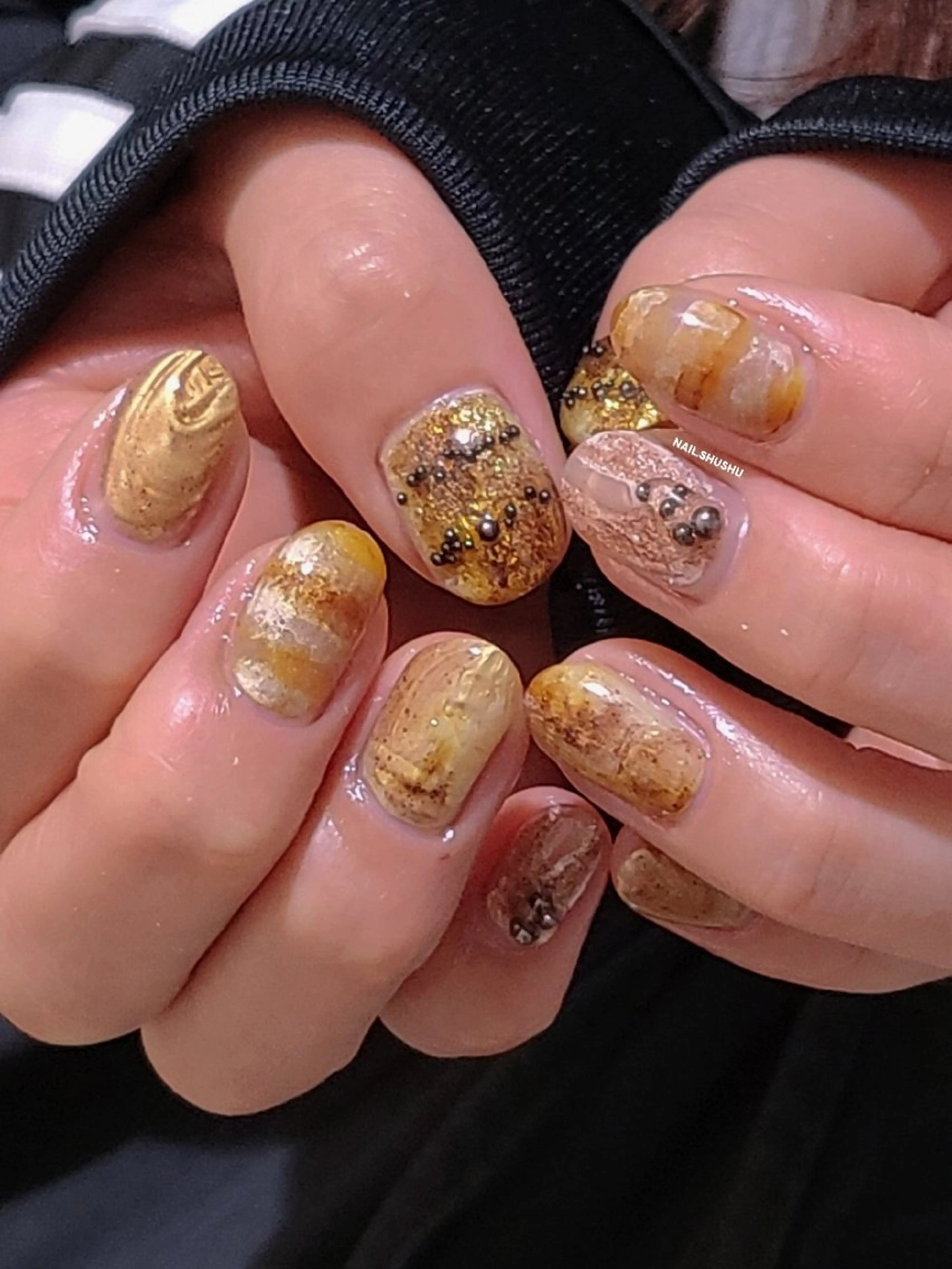ネイル 3dパーツ/流行り 👧shushu❤️のネイルデザイン
