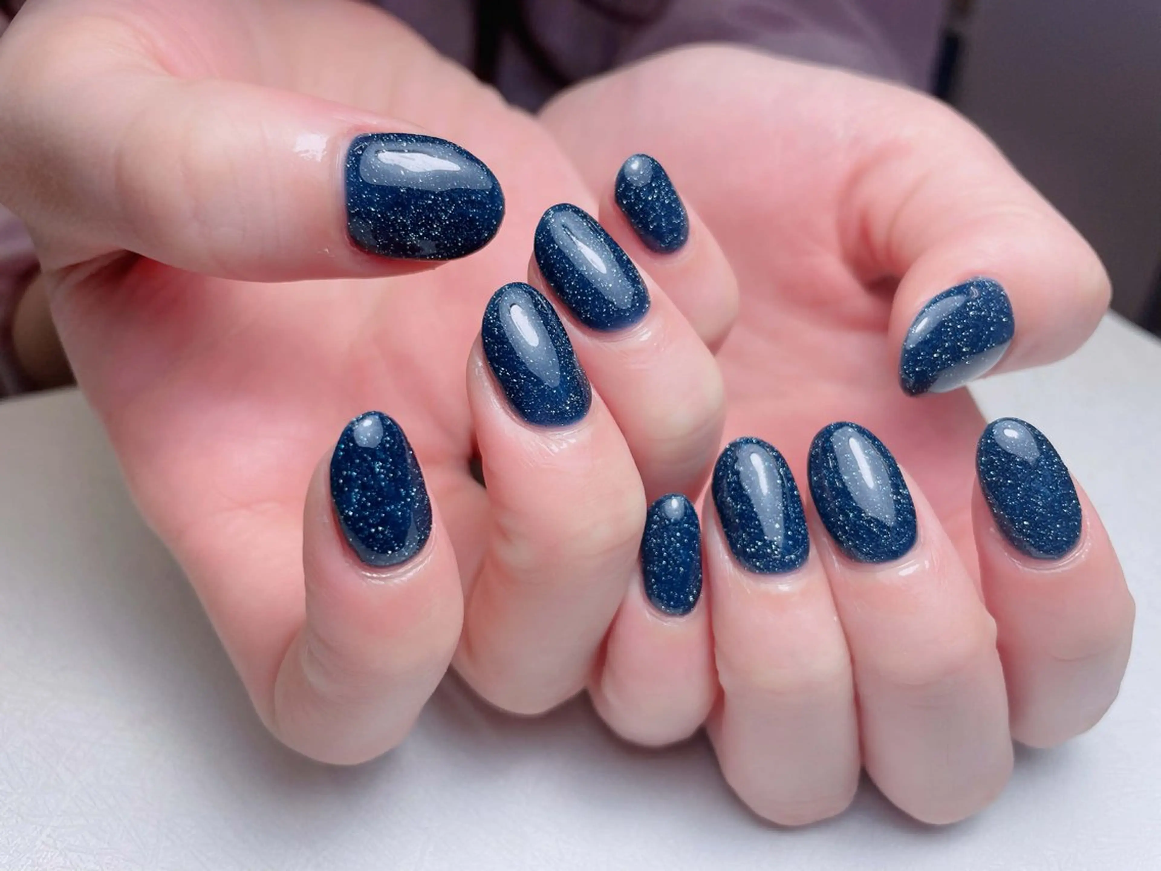 ネイル 長さ出し フットネイル フレンチネイル ジェルネイル ガラスフレンチ ハンドネイル 中野駅から2分 MEO NAILのネイルデザイン