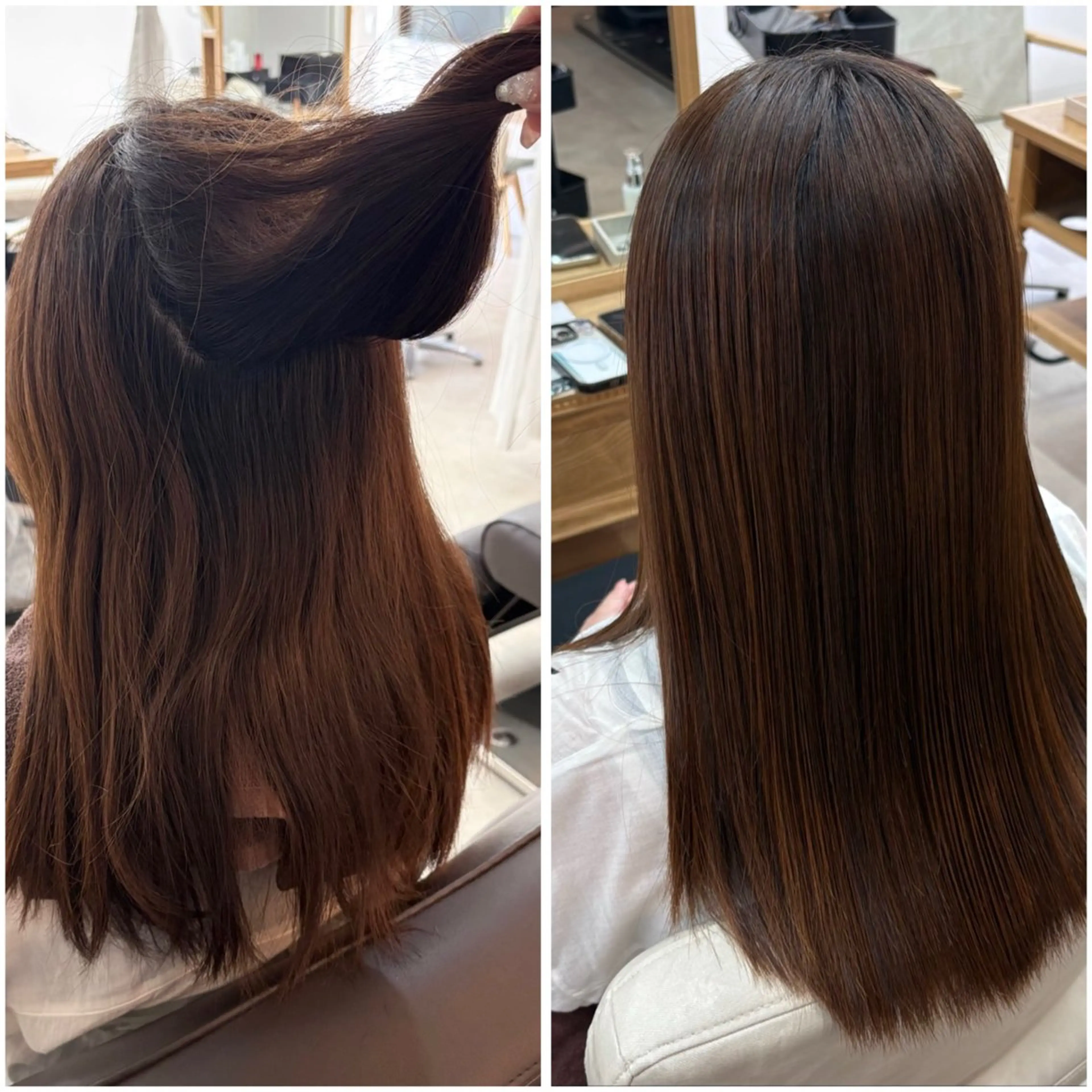 ロング 縮毛矯正 カット 縮毛矯正 トリートメント KURUMU 越後匡貴のヘアスタイル