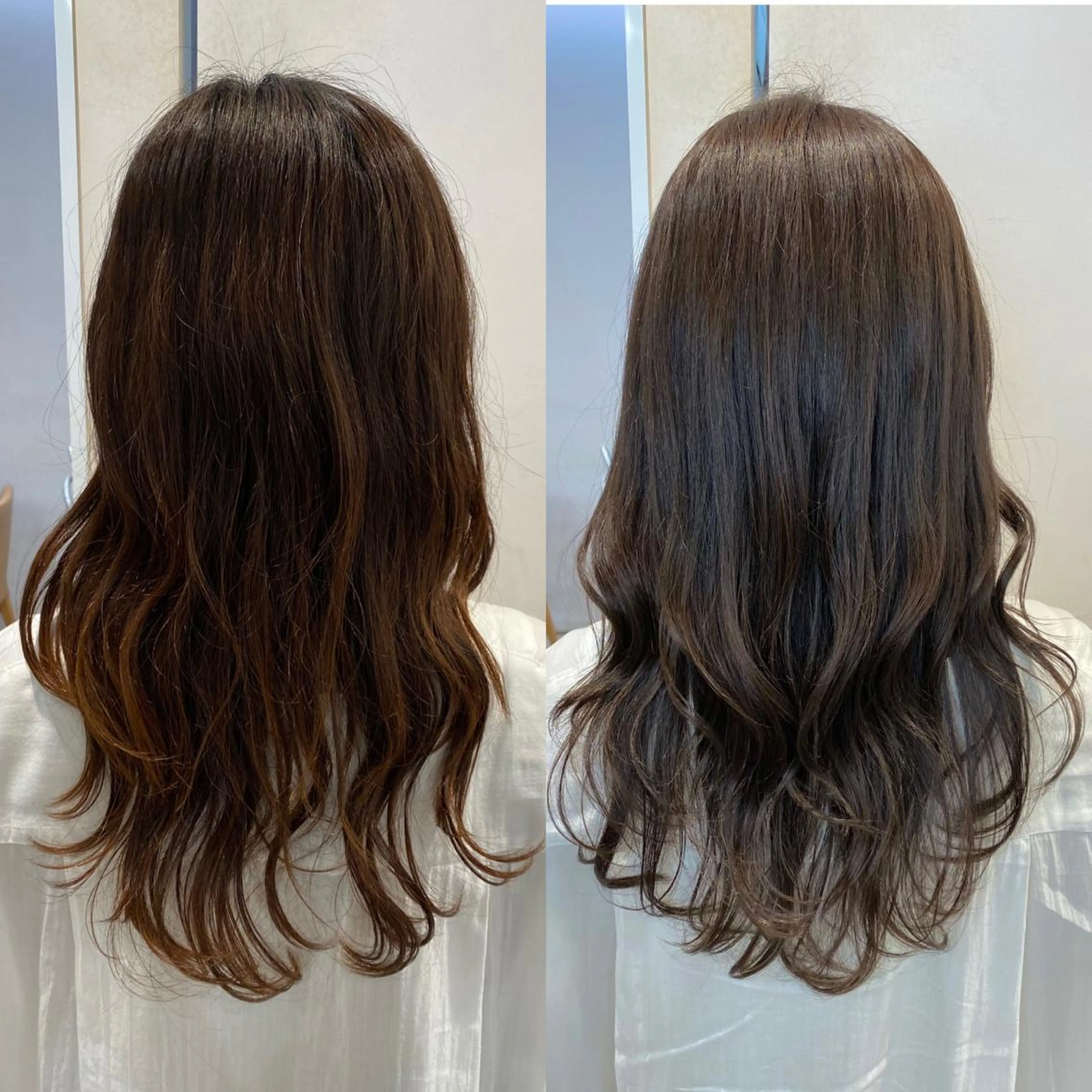 ロング カラー On所属・顔まわりカット🌟 くびれヘア/寺門遥輝のヘアスタイル