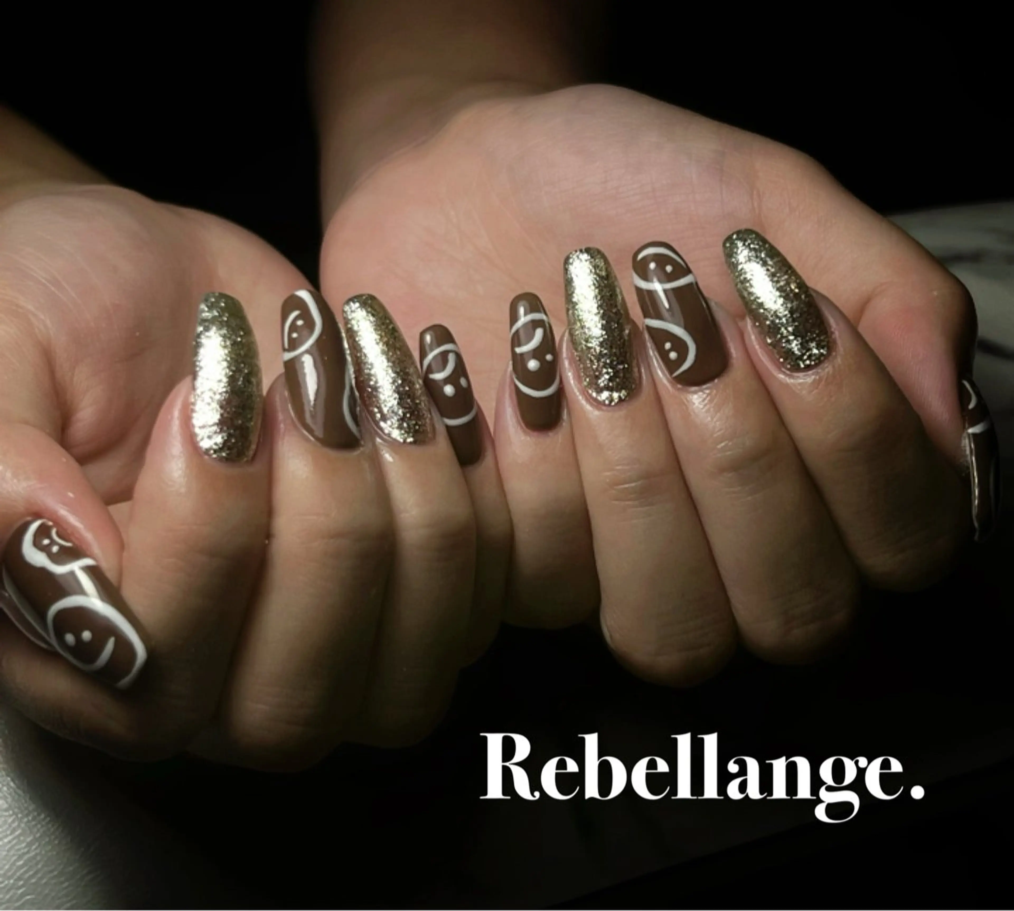 ネイル ハンドネイル Rebellange n.のネイルデザイン