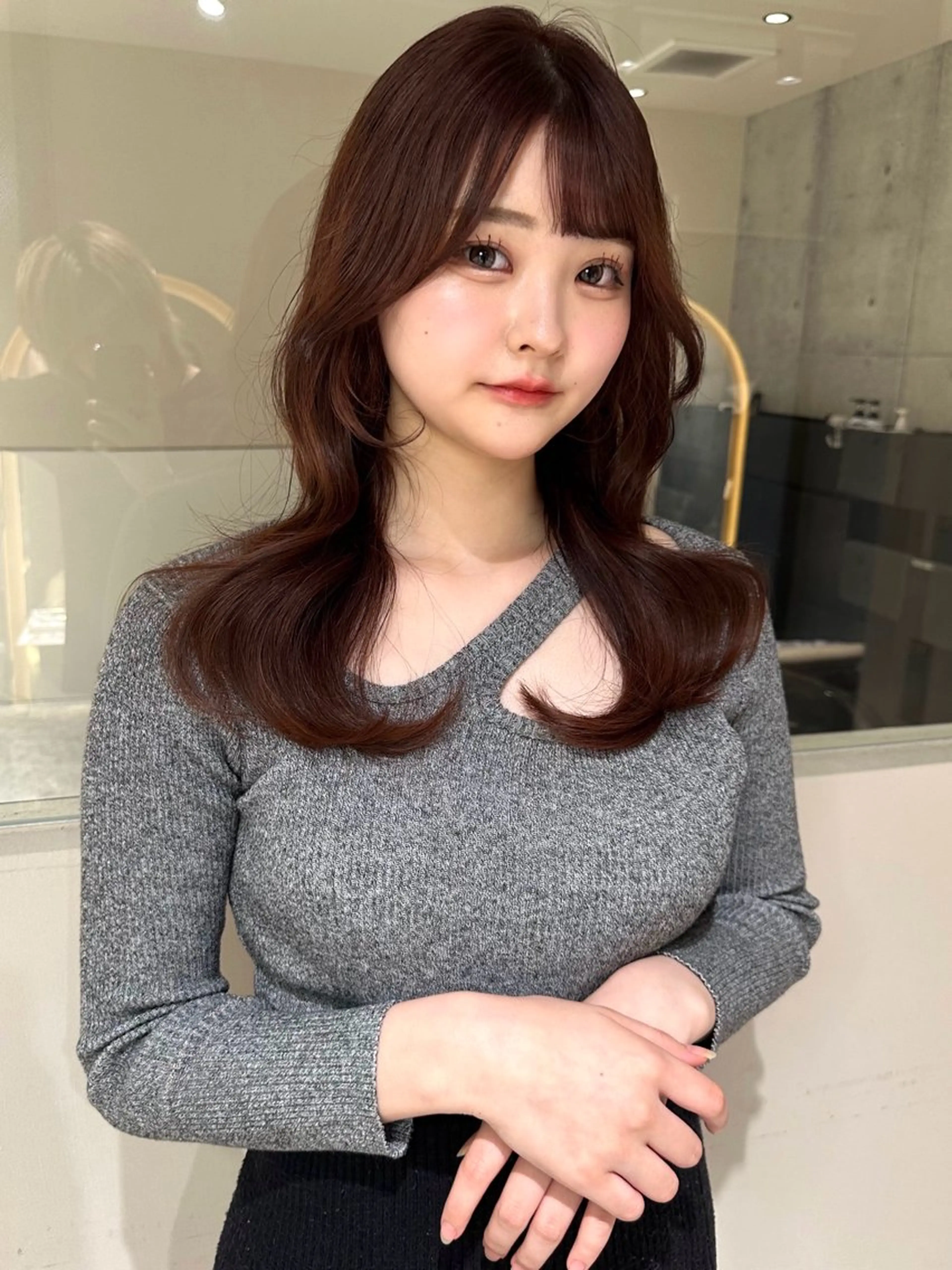 ロング カラー 《髪質改善✖️オリー ブ🧸》小嶋拓也のヘアスタイル