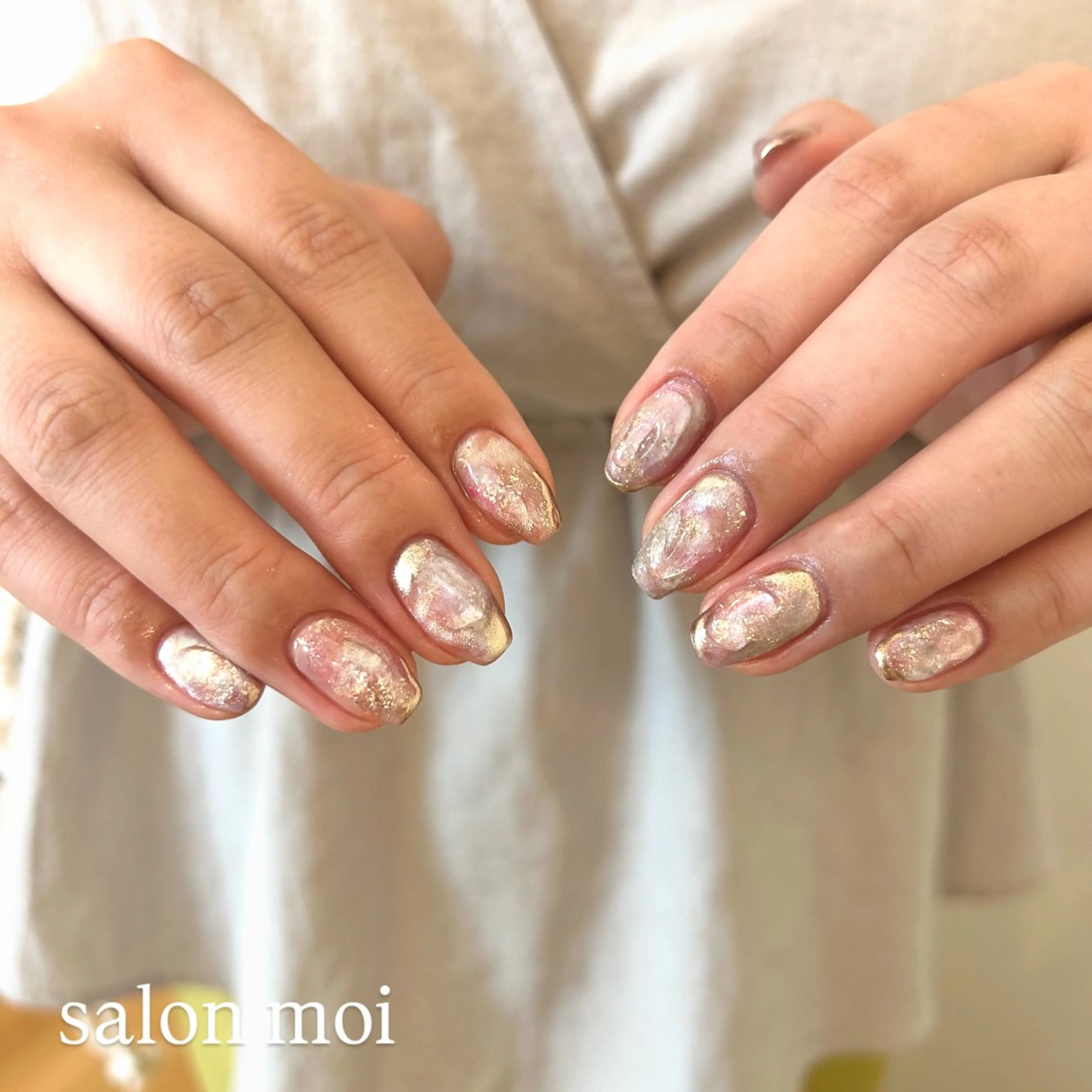 ネイル ブライダルネイル ハンドネイル salon moiのマツエク・マツパデザイン