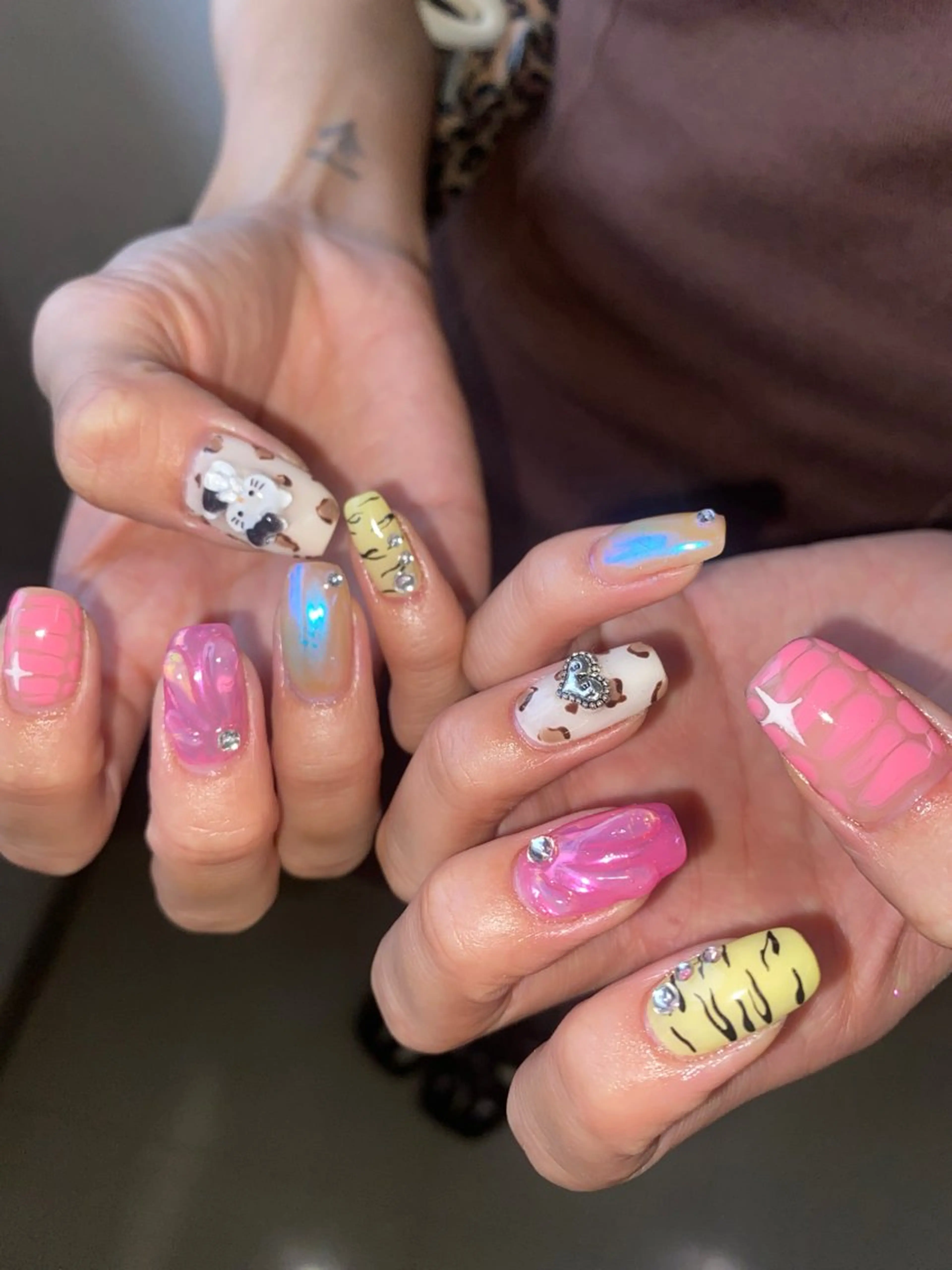 メンズ ネイル ハンドネイル ✨akari✨千葉駅 アート、メンズネイルのネイルデザイン