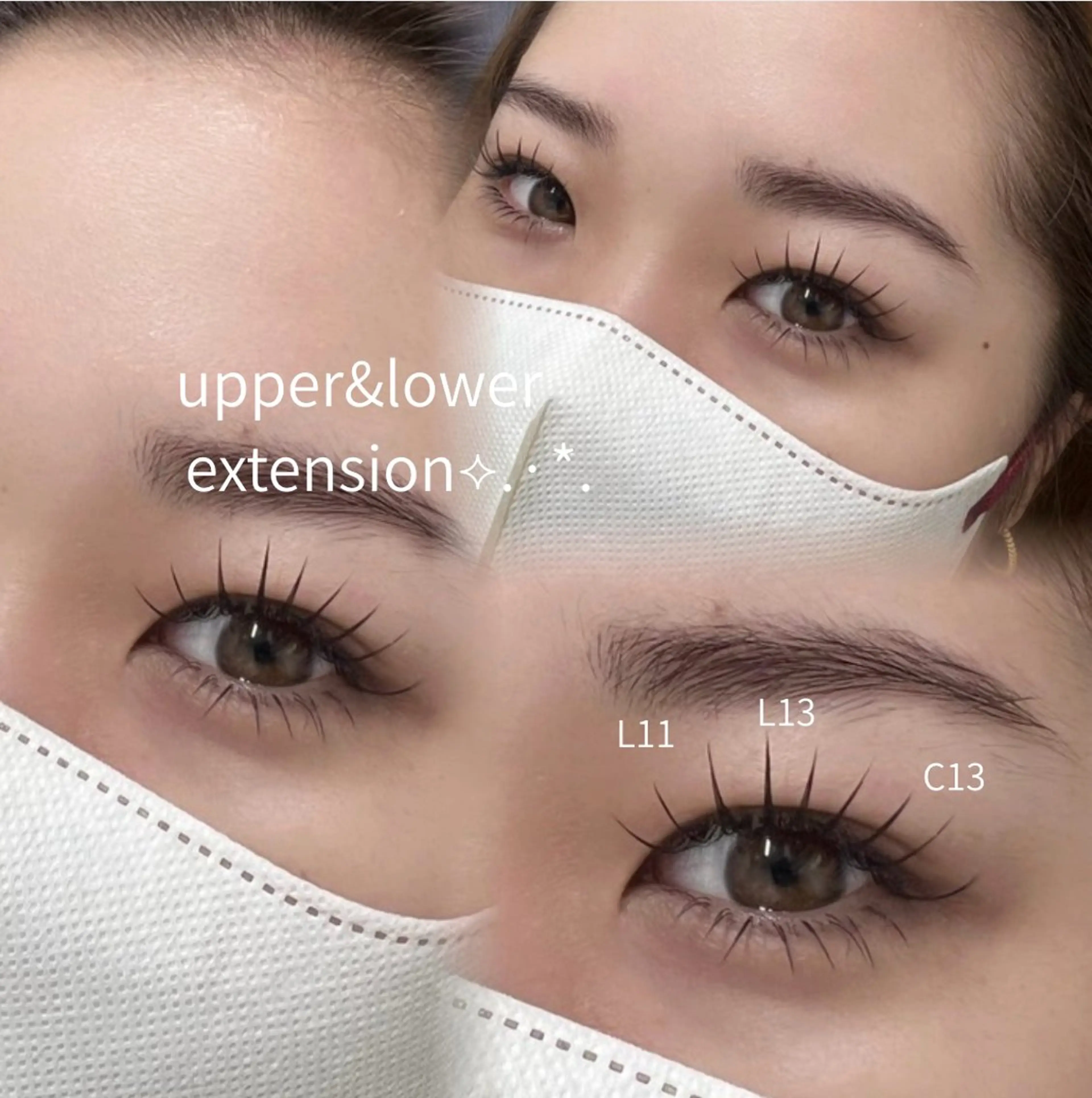 【束感エクステ💕話題Lカール🈶】フラットラッシュ 80~100本  ￥4980の写真