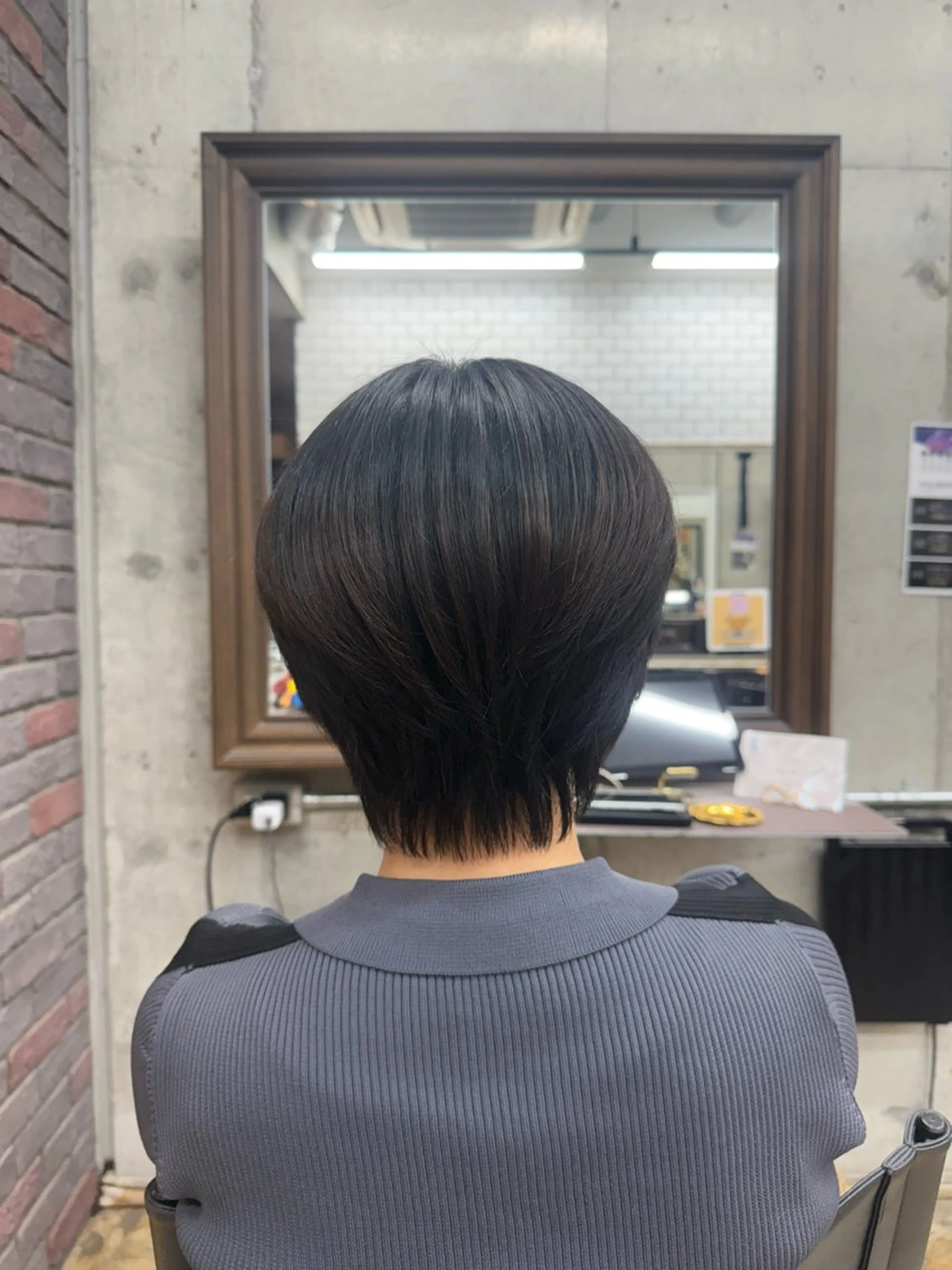ショート くびれヘア ショートヘア 栗原 莉玖のヘアスタイル