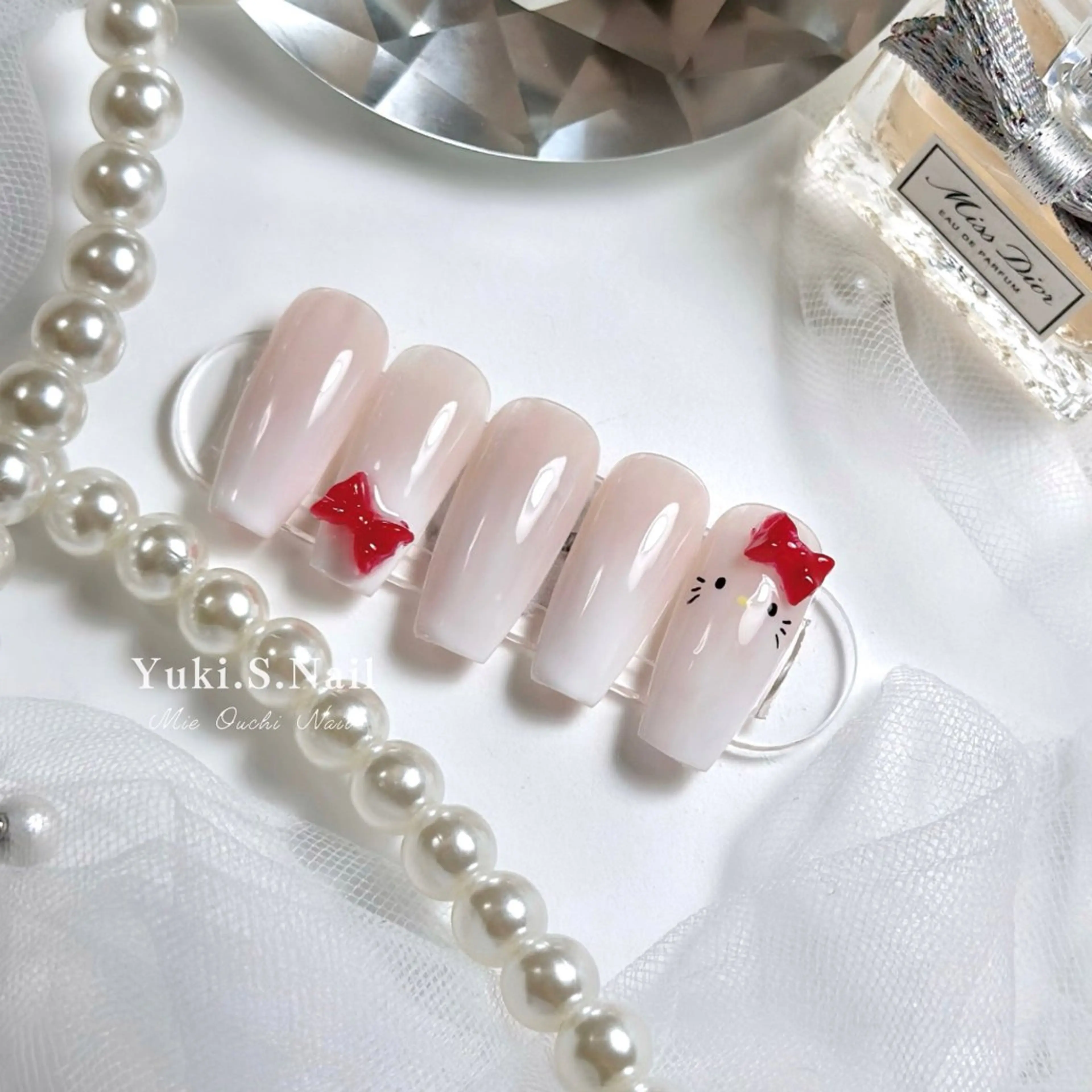 ロング ハンドネイル Yuki S.Nailのネイルデザイン