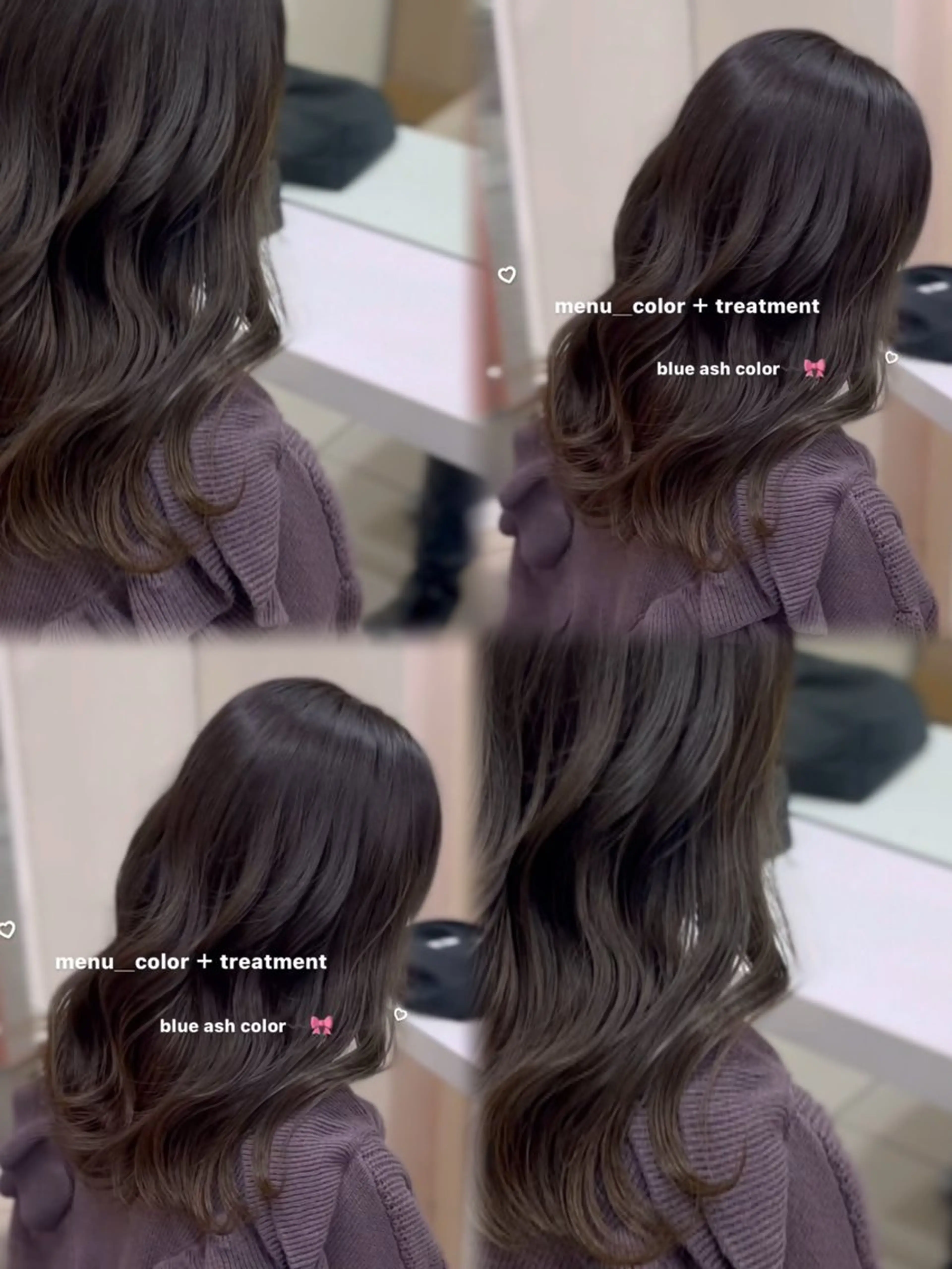 ミディアム 🎀さ こﾁ🎀のヘアスタイル