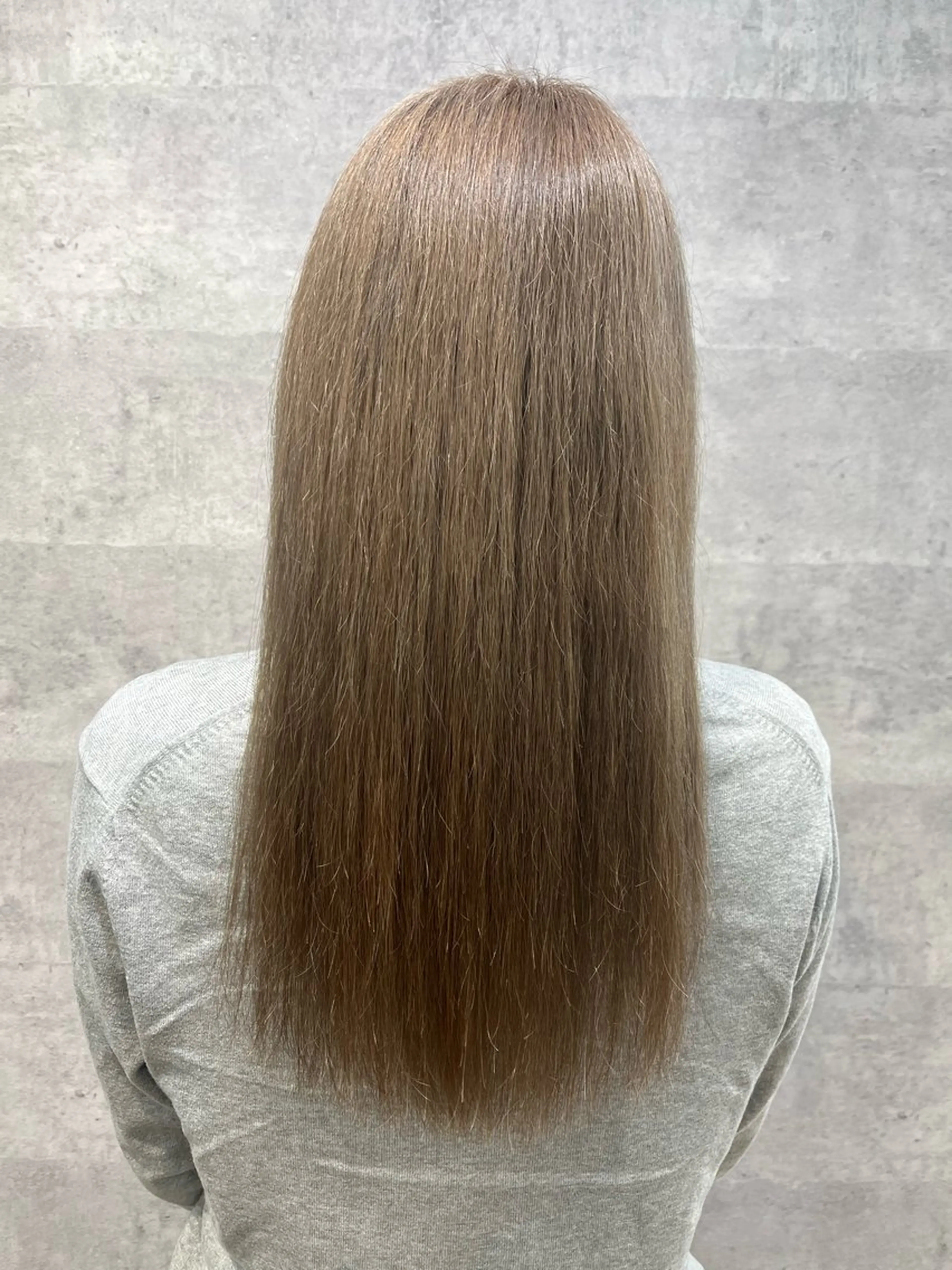 ロング カラー ヘアカラー トリートメント 中園紫音 cutwells郡山のヘアスタイル