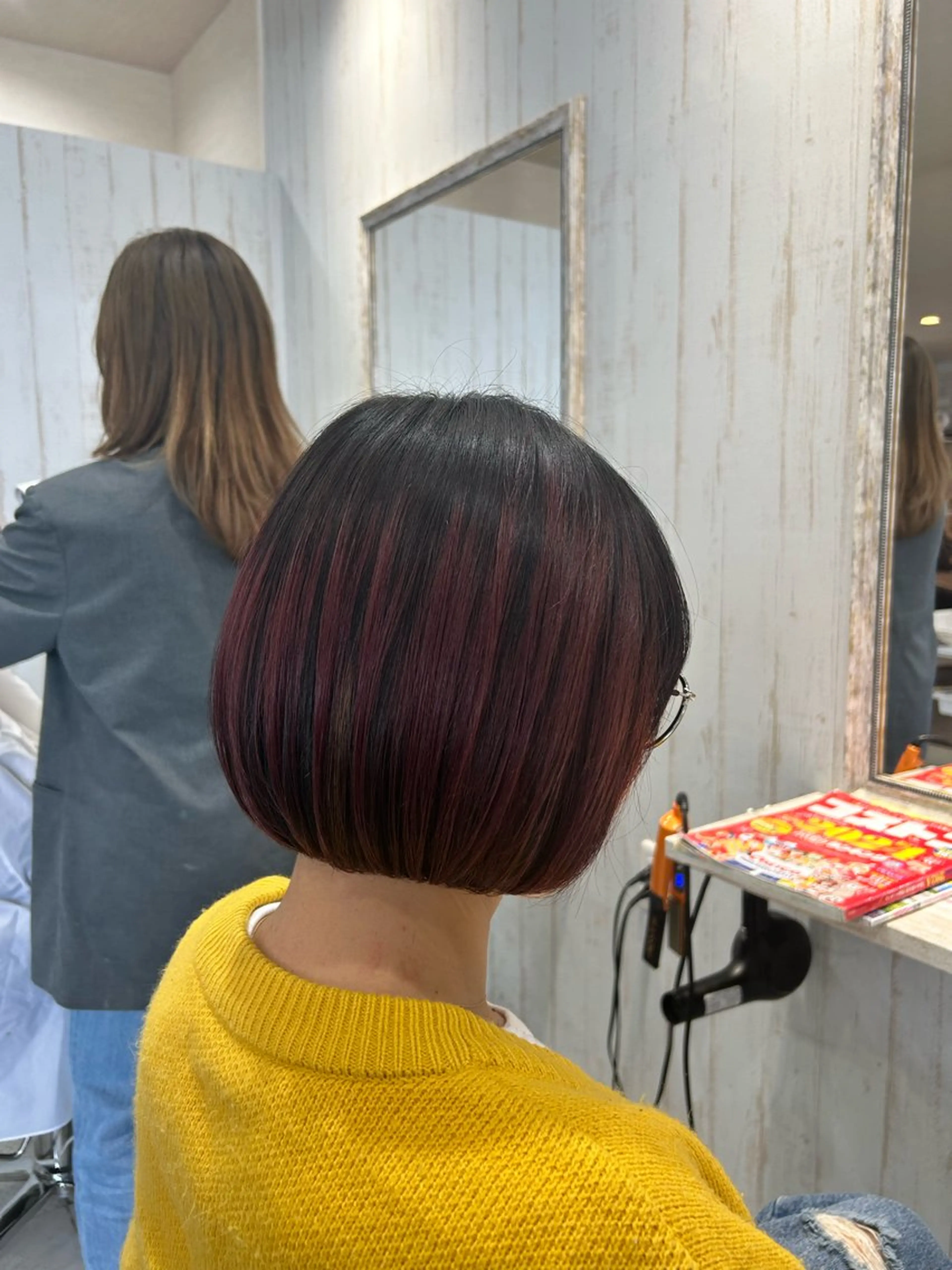ショート ボブ 鈴木 海大のヘアスタイル