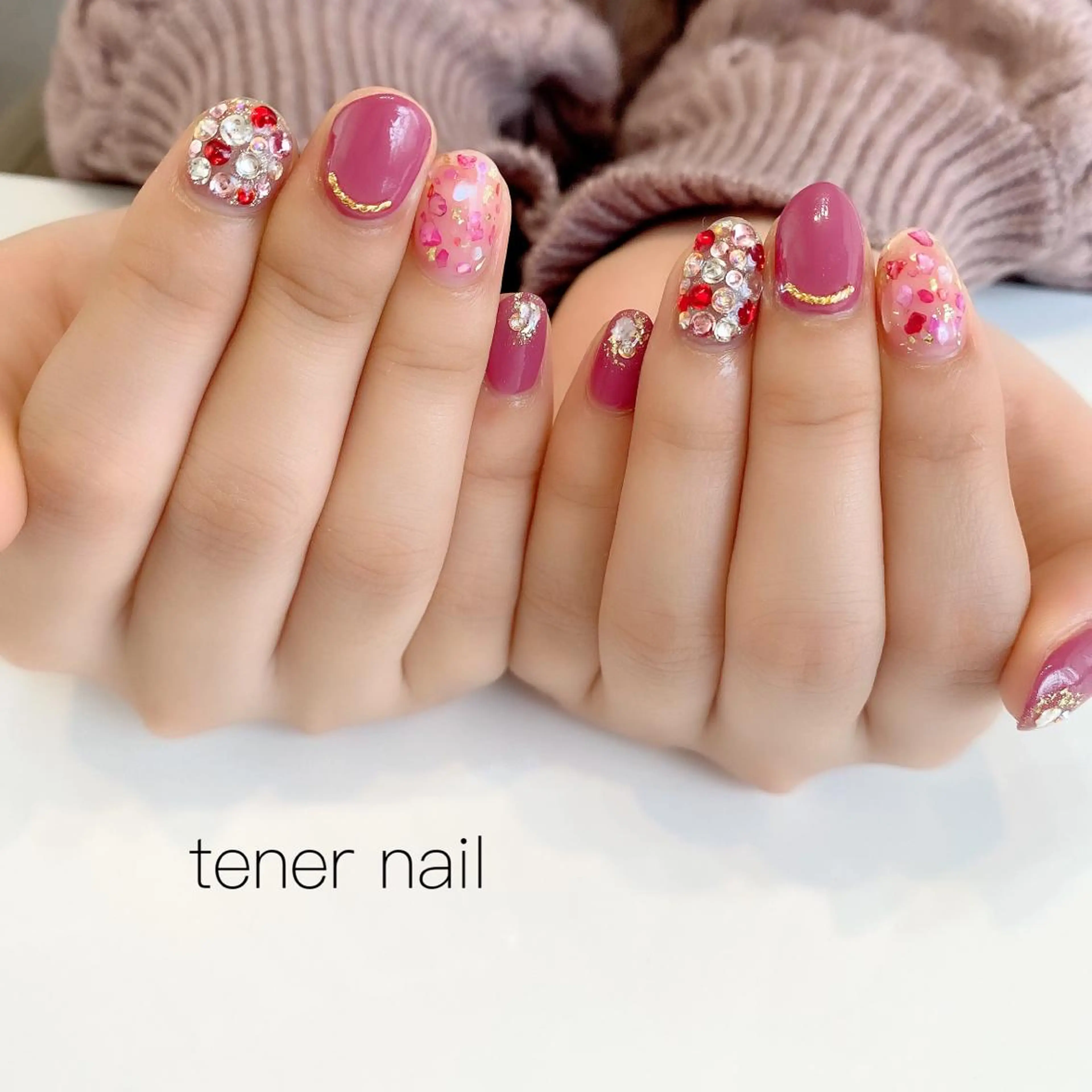 ネイル 春ネイル テネルネイル tener nailのネイルデザイン
