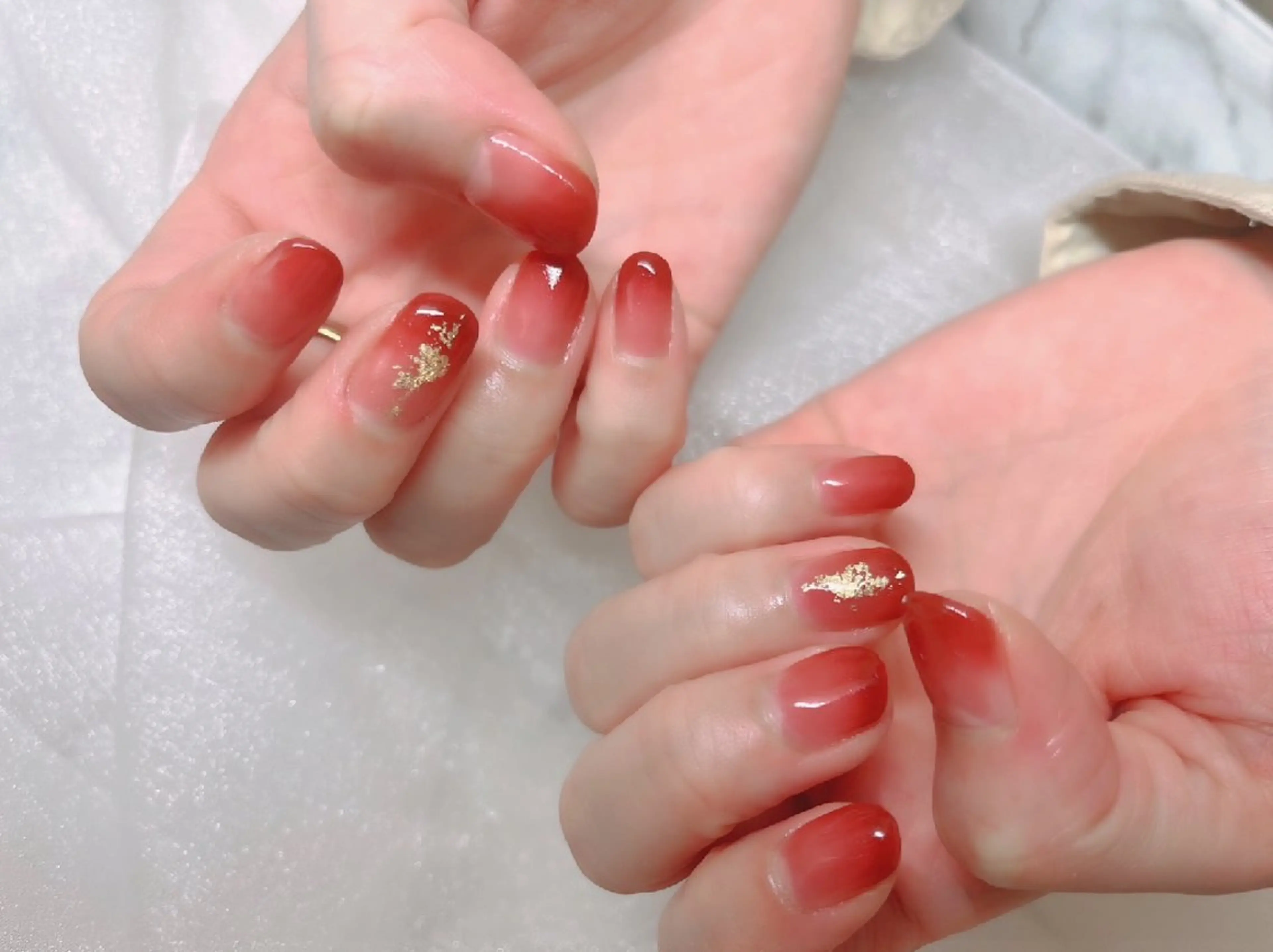 ネイル シンプルネイル ハンドネイル CALME ♡のネイルデザイン