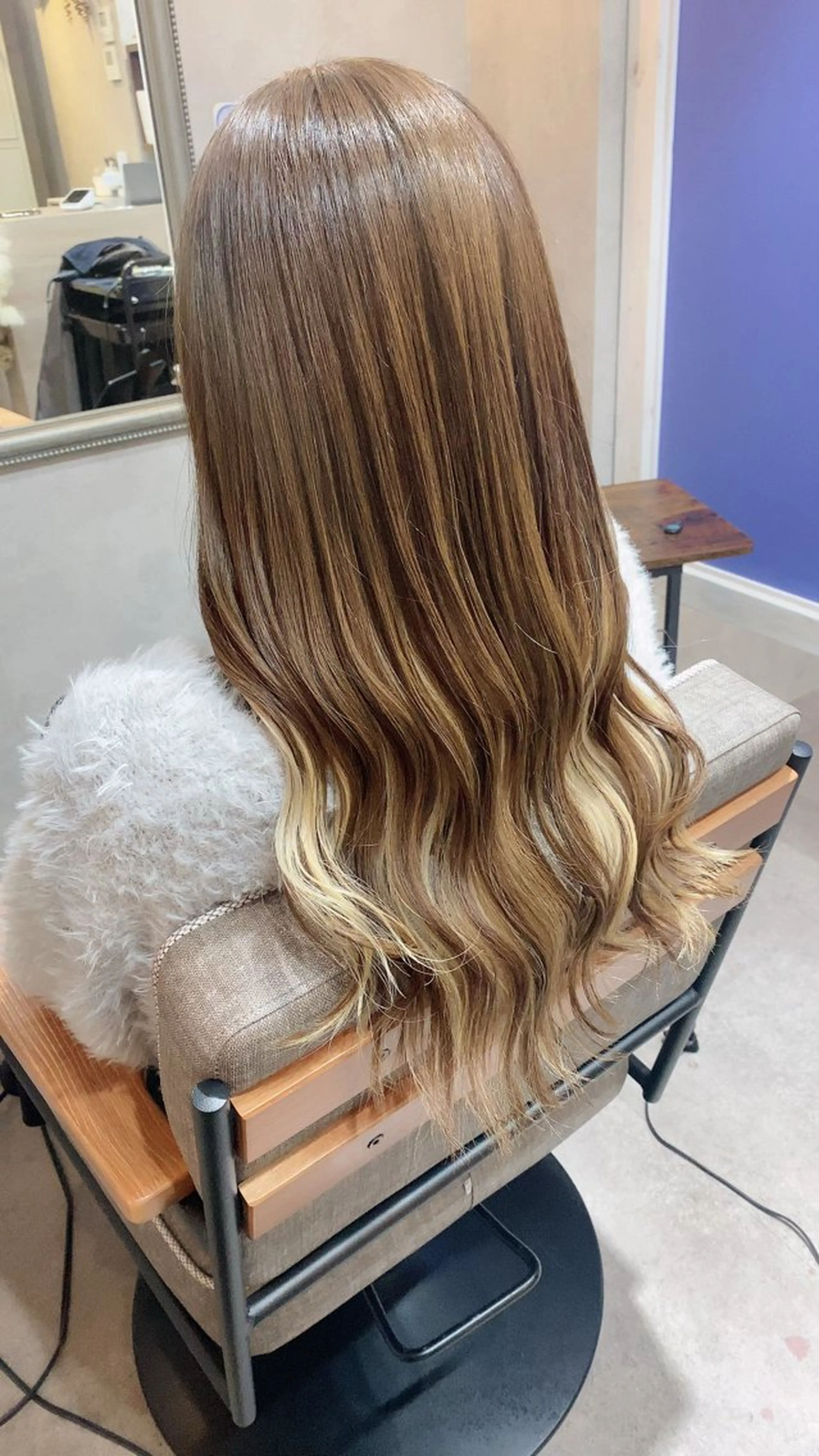 デザインカット&髪質改善ブリーチ(インナー)の写真