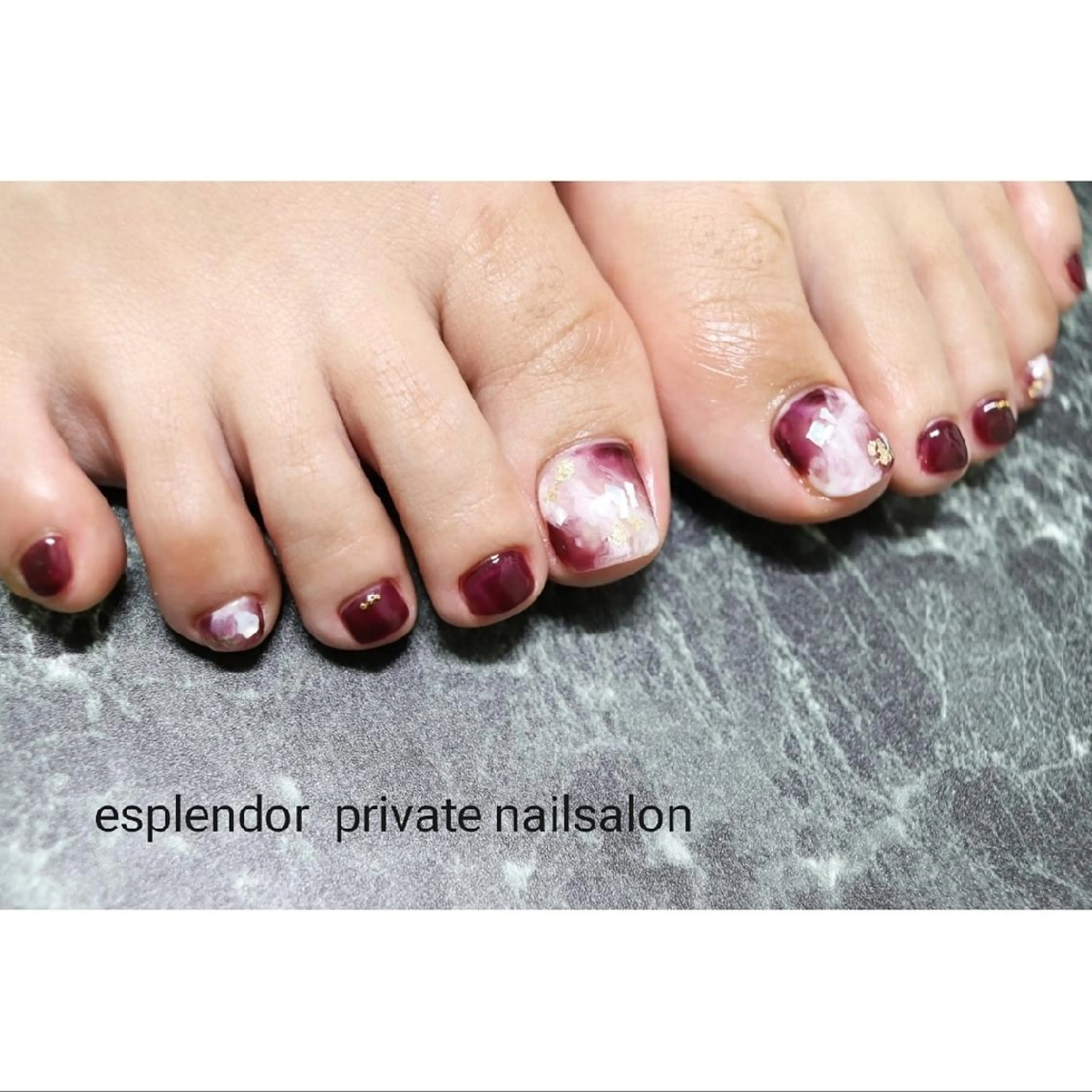 ⭐フット⭐デザインB【初回オフ込/2回目〜+1,100円】の写真