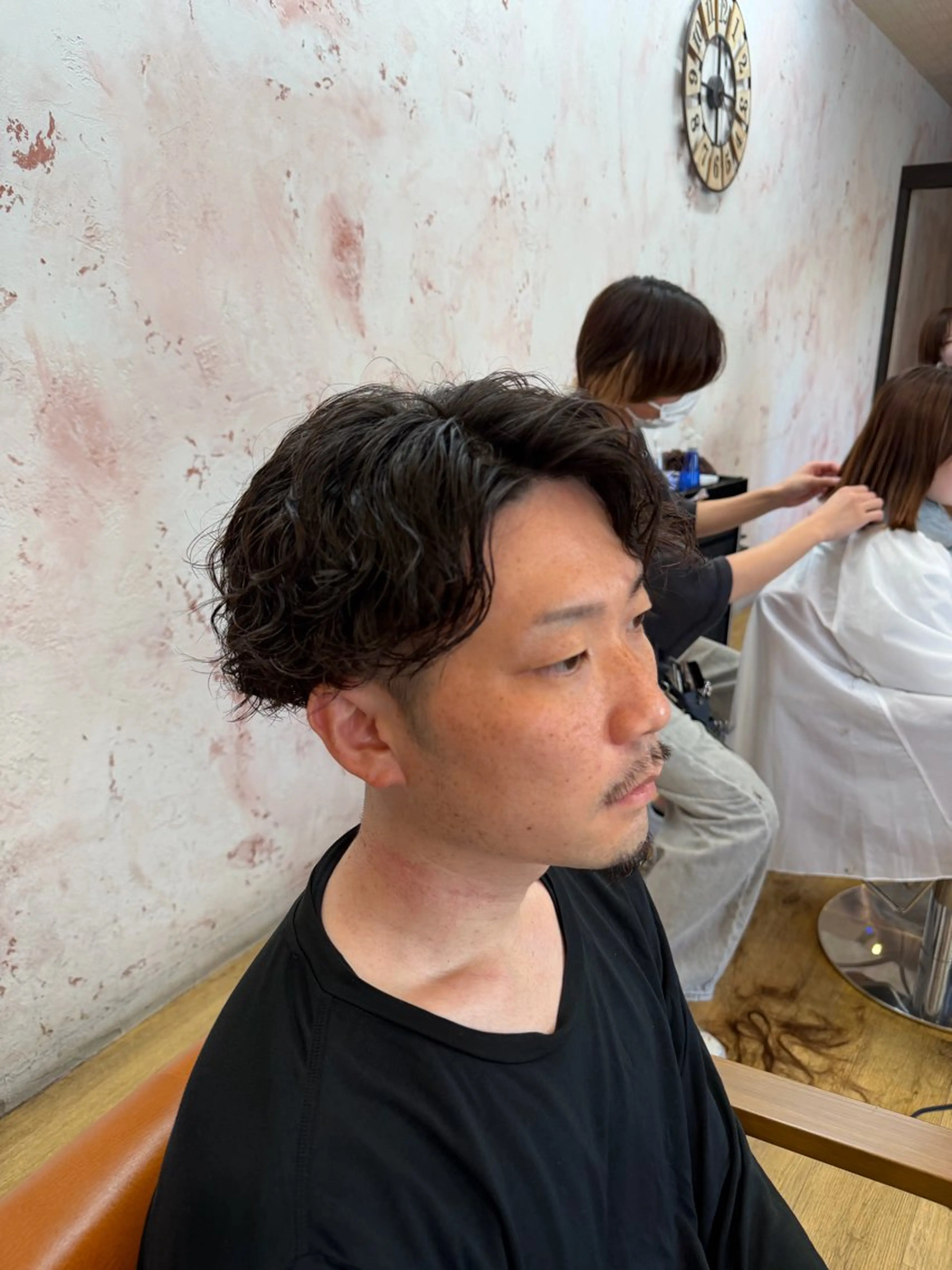 パーマ メンズ メンズパーマ スパイラルパーマ カット パーマ トリートメント 艶髪/髪質改善 /透明感カラー/鴻巣のヘアスタイル