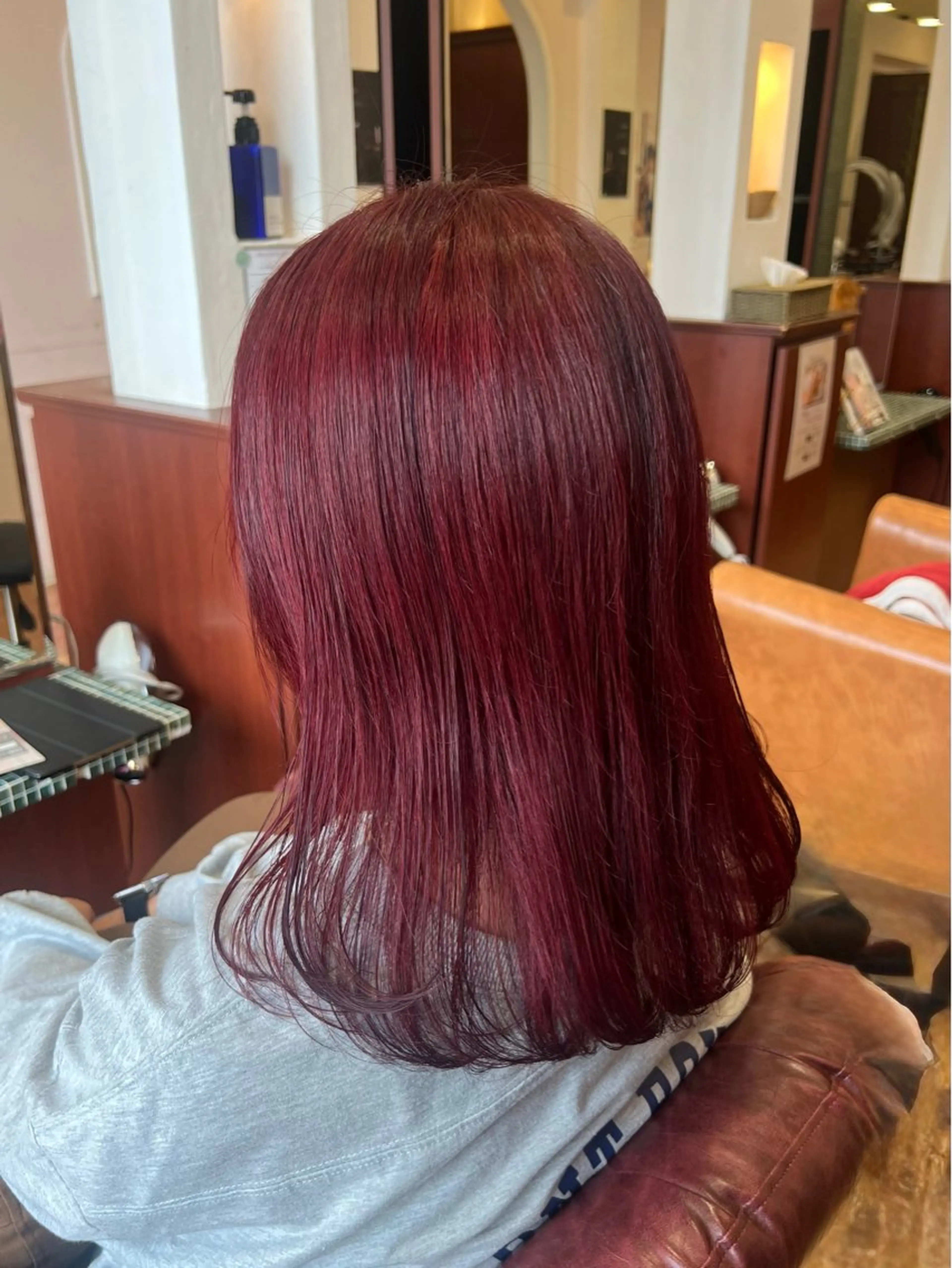 ミディアム カラー 透明感カラー ヘアカラー BRANCHÈ海 /髪質改善/透明感のヘアスタイル