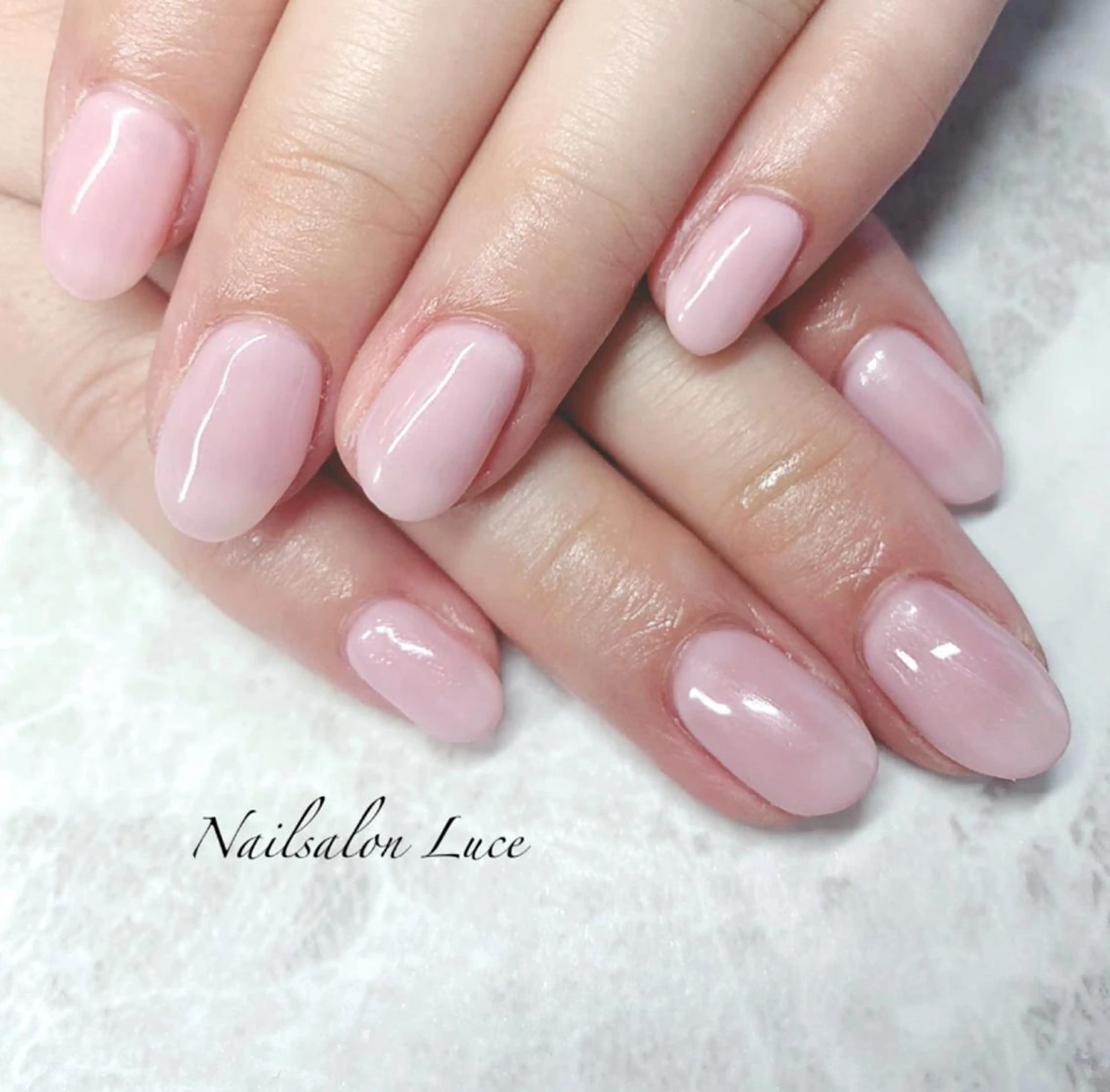 ネイル ワンカラーネイル まつ毛、ネイル& 脱毛サロン　Lのマツエク・マツパデザイン