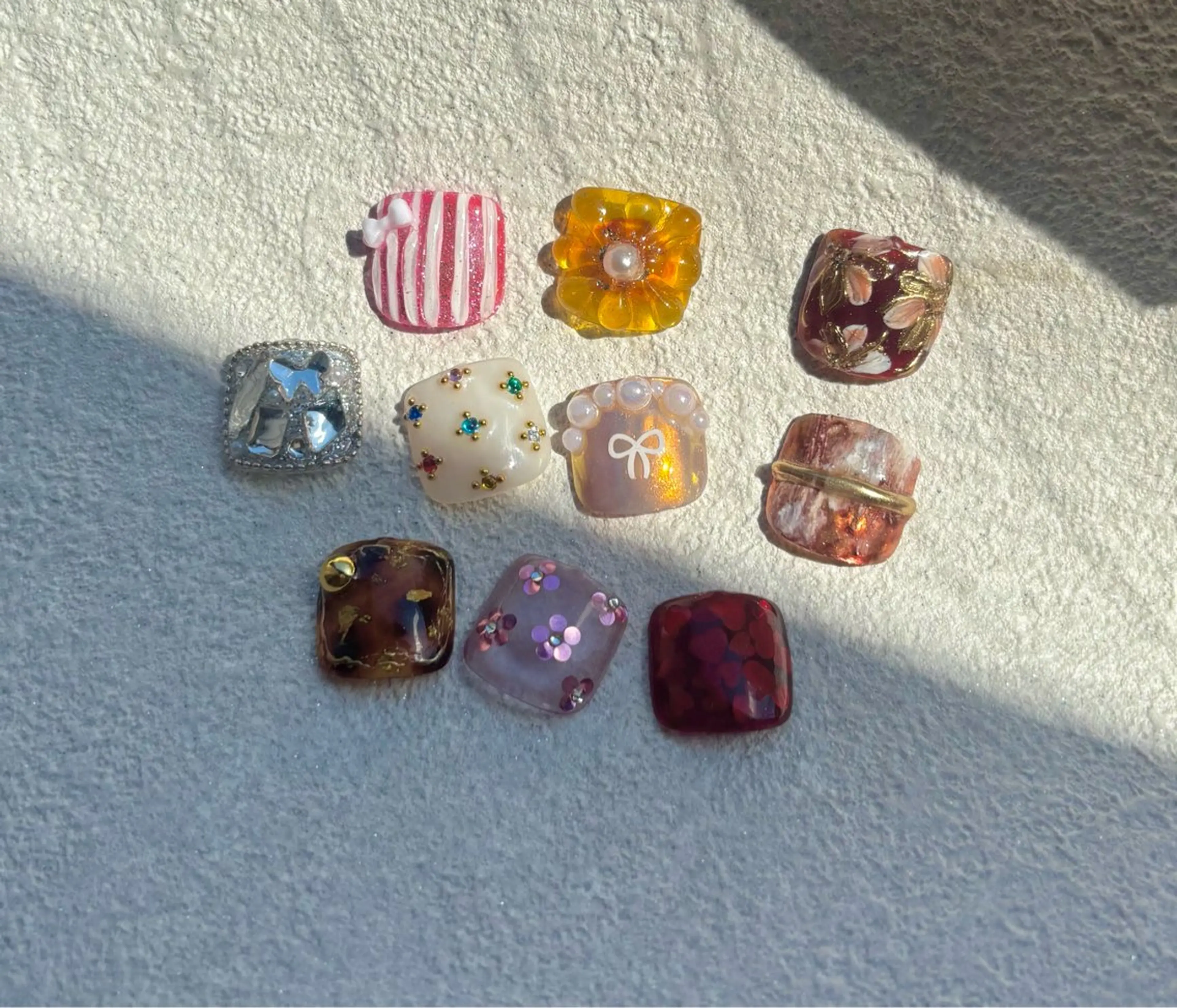 ネイル フットネイル yurina ☆のネイルデザイン