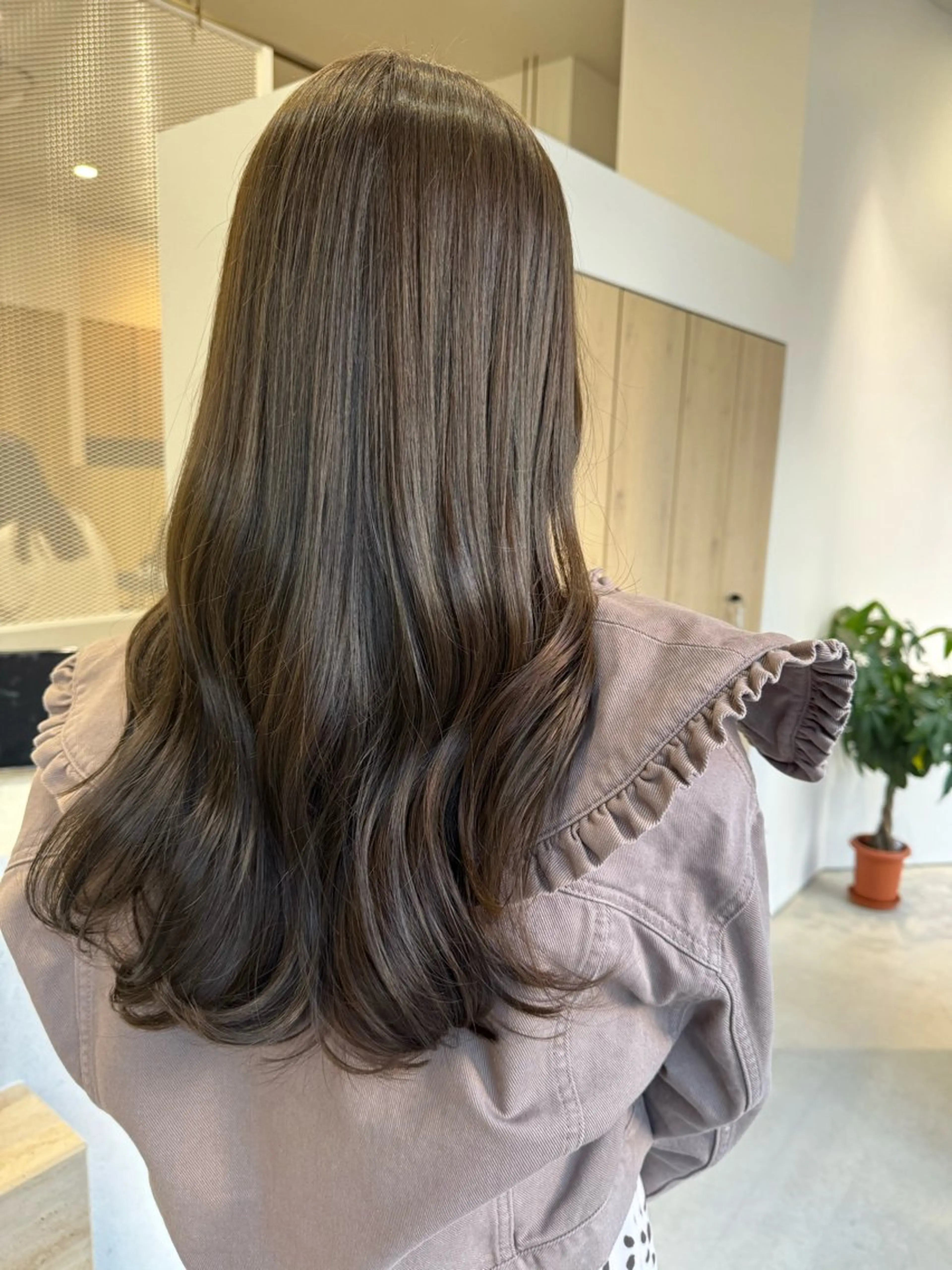 ロング アッシュ トリートメント 透明感カラー✴︎ SAYAKAのヘアスタイル