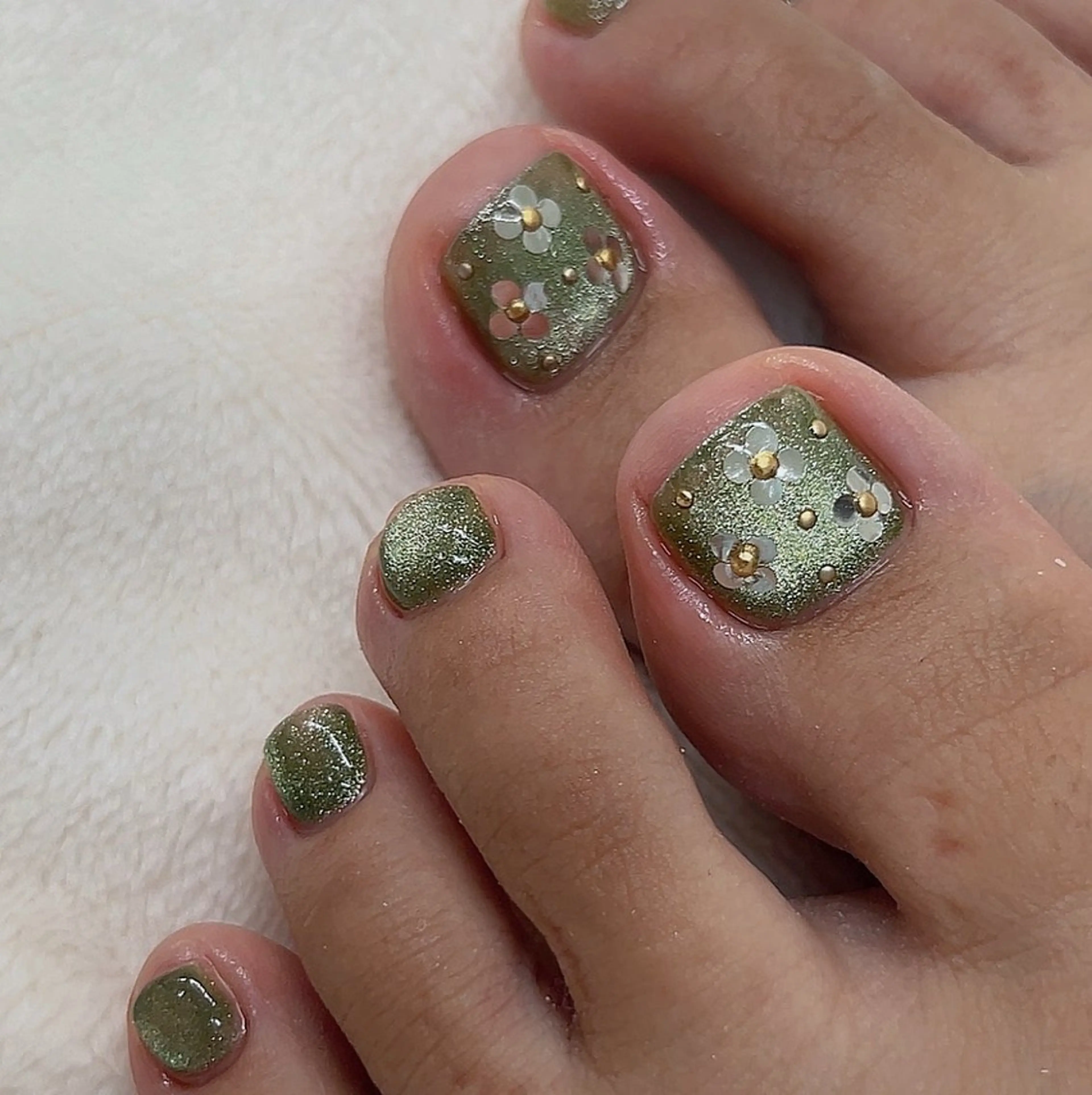 ネイル フットネイル フットネイル Nail salon Atlantica所属・Nail salon ✩ ｱﾄﾗﾝﾃｨｶのネイルデザイン