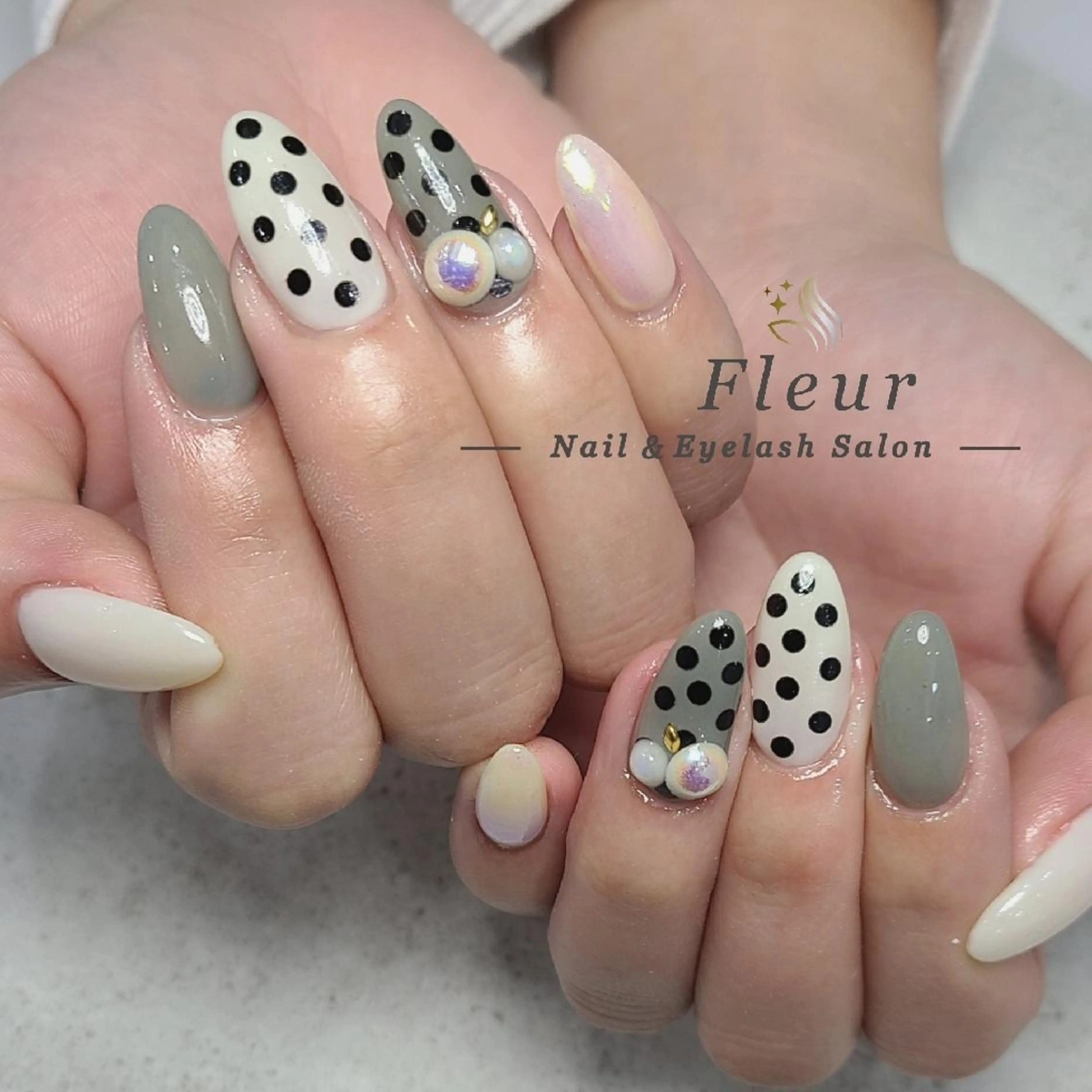 ネイル ハンドネイル nail&eye ♡Fleur♡のネイルデザイン