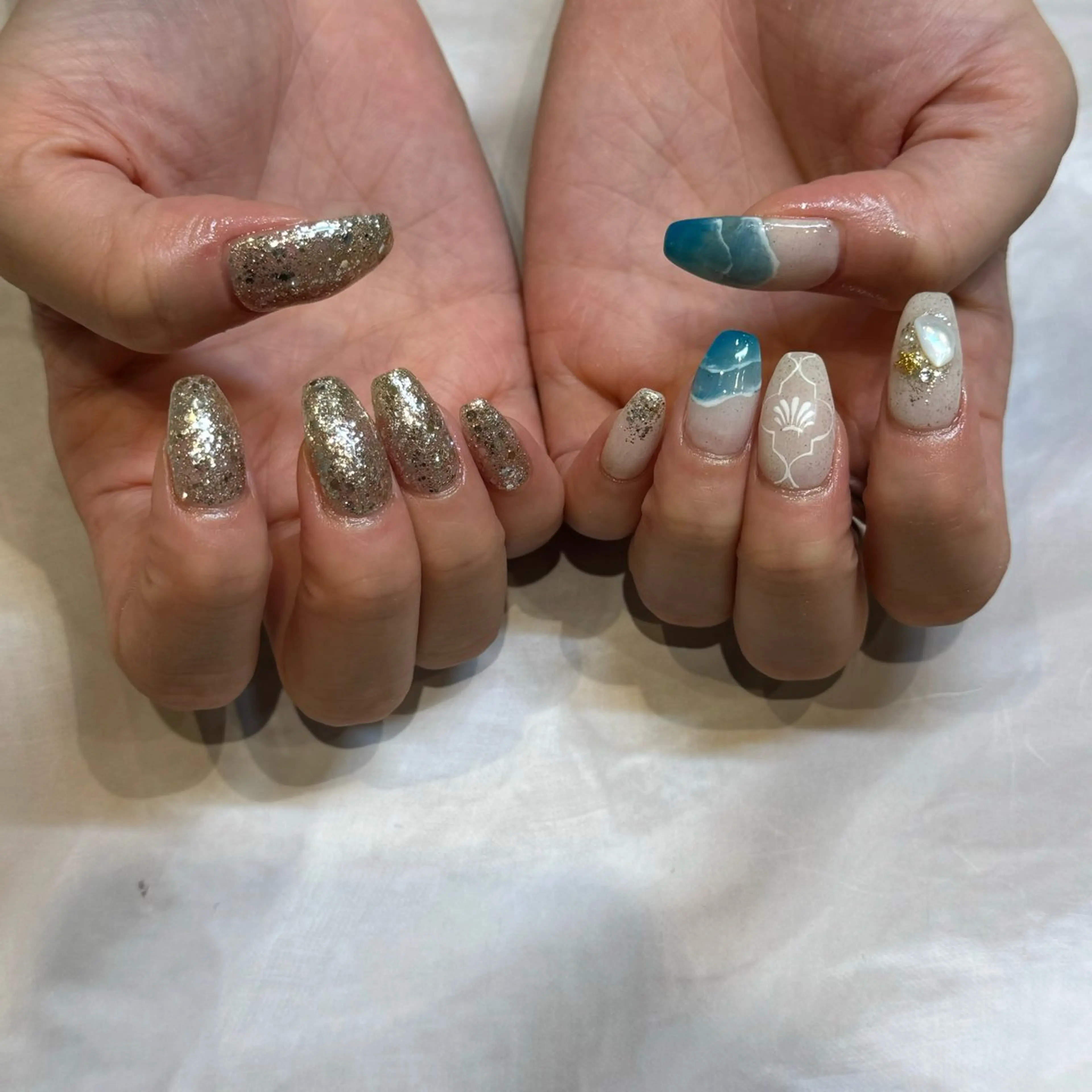 ネイル 持ち込み Trusty新小岩 杉山のネイルデザイン