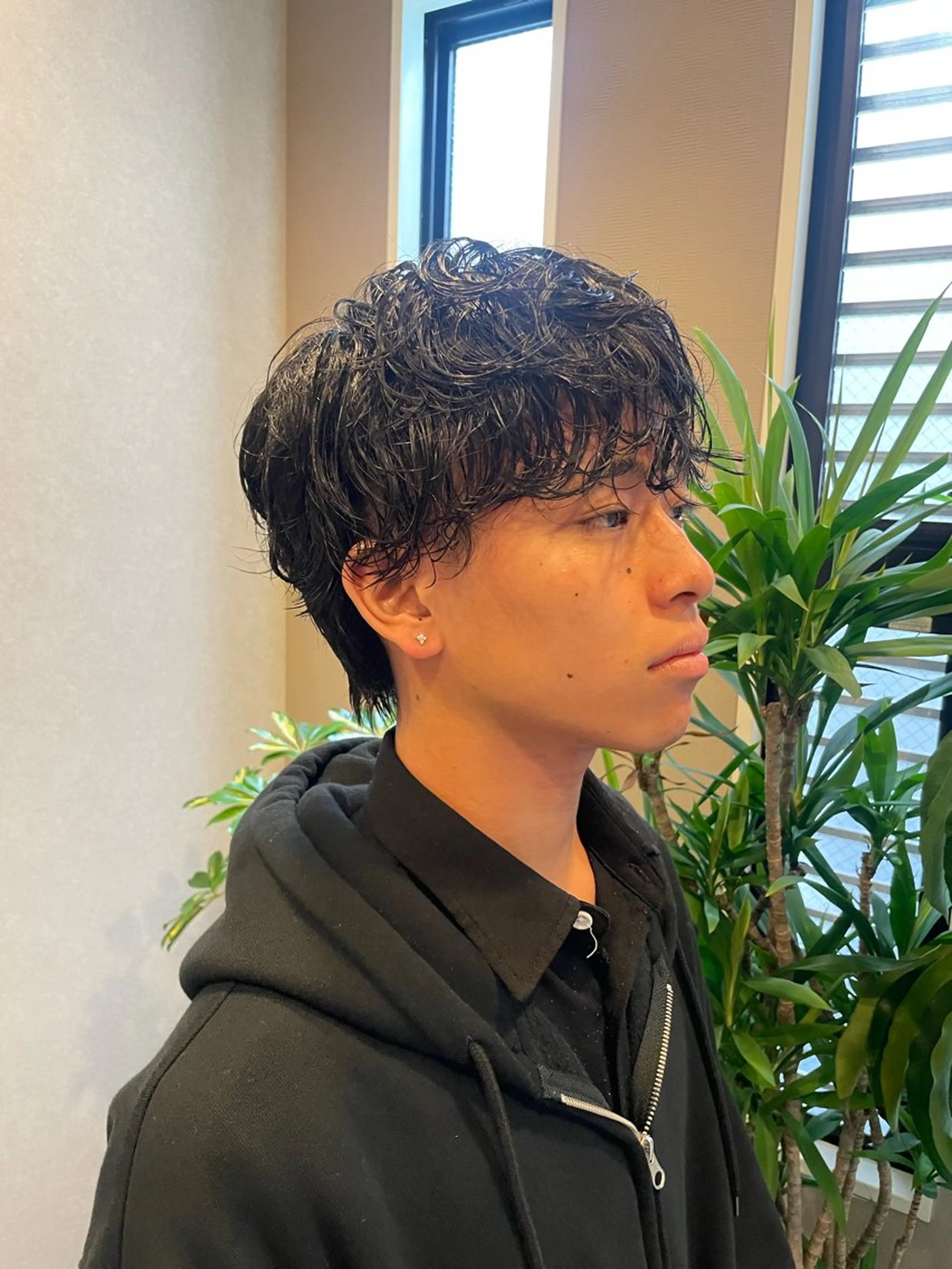 パーマ メンズ メンズパーマ カット パーマ 宇野 颯太のヘアスタイル