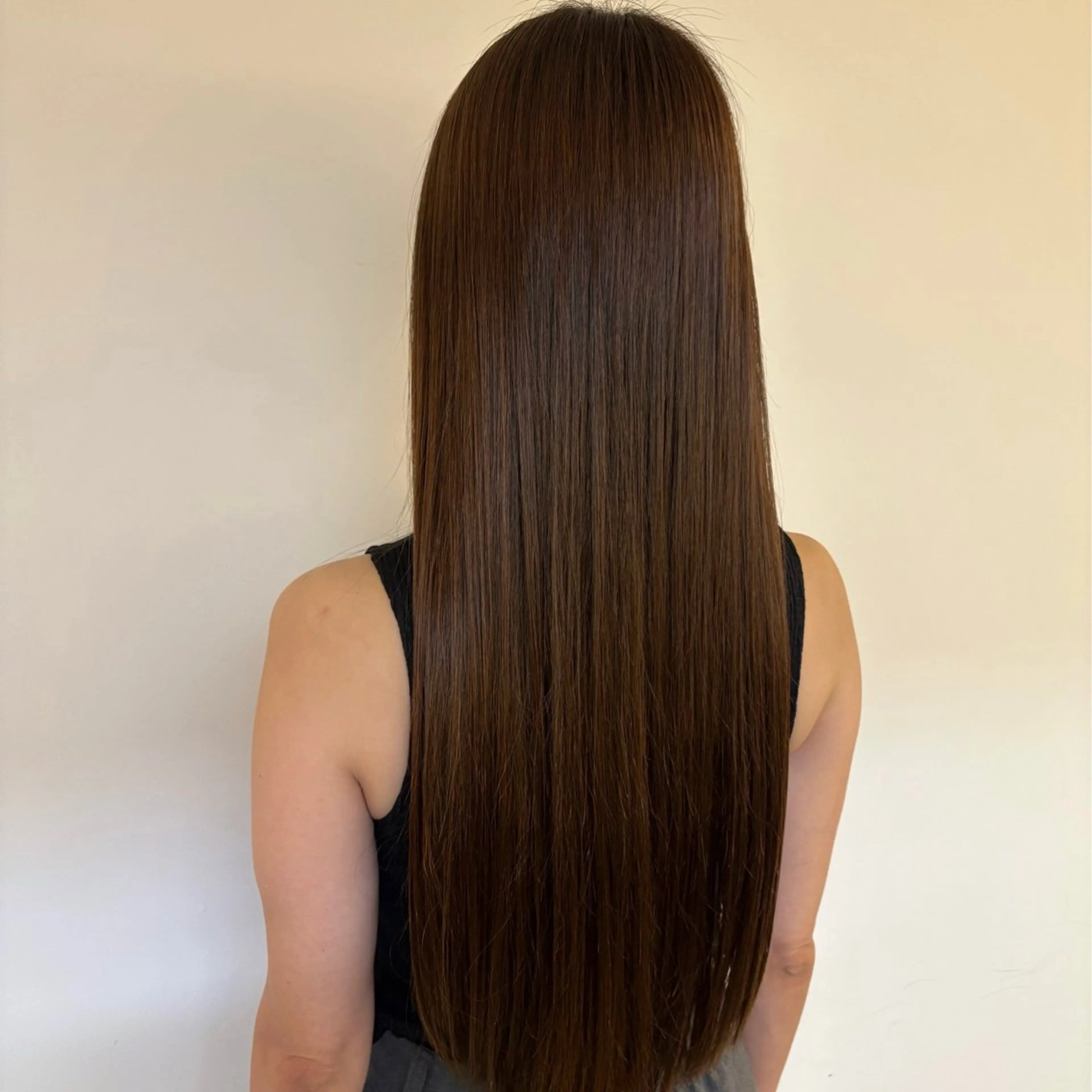 ロング 縮毛矯正 トリートメント ルプラボウ/豊川/ レイヤー/サクラのヘアスタイル