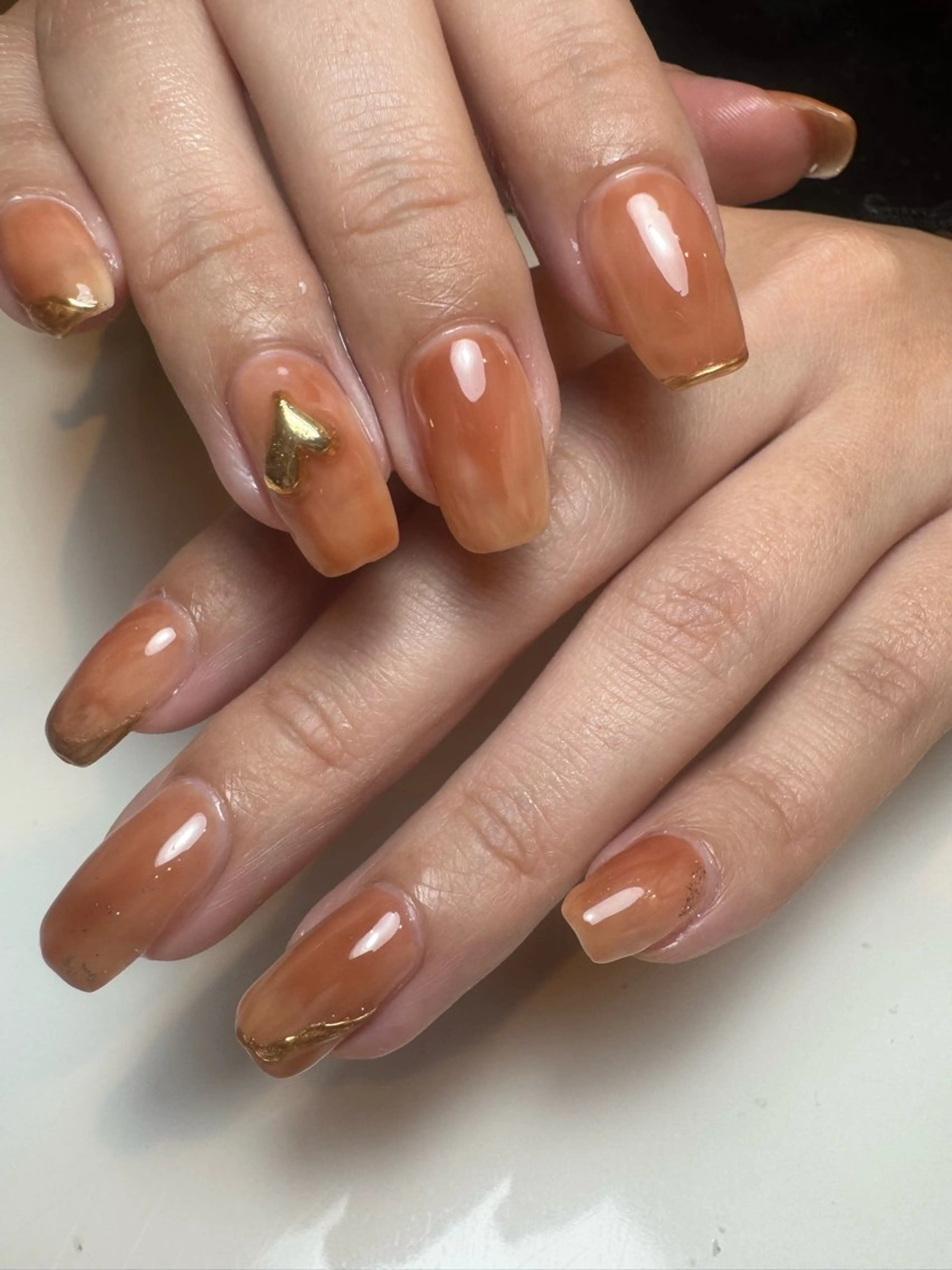 シンプルデザインネイル🌱【オフ込み】の写真