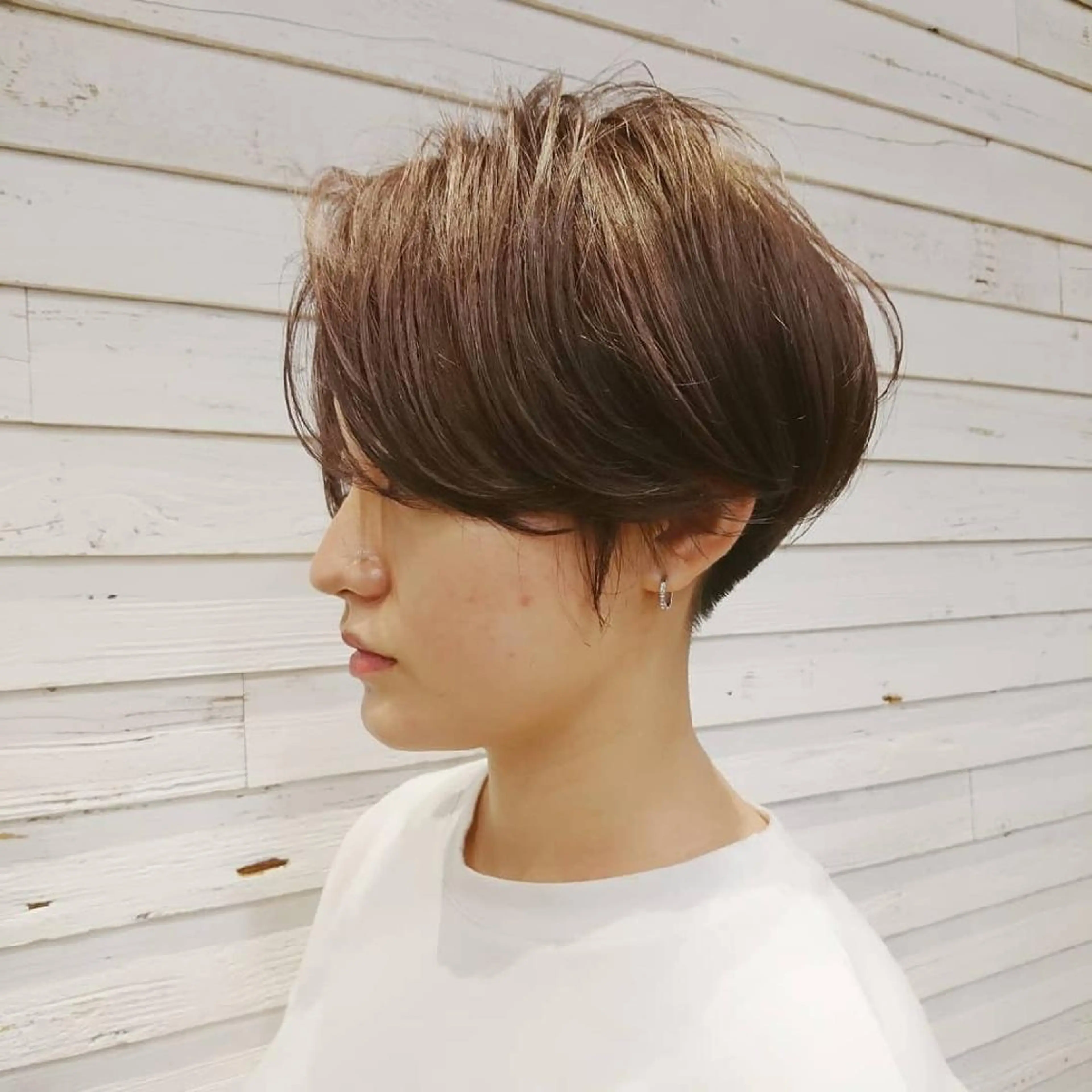 ショート カラー 髪質改善🌸縮毛矯正 専門家💖後藤のヘアスタイル