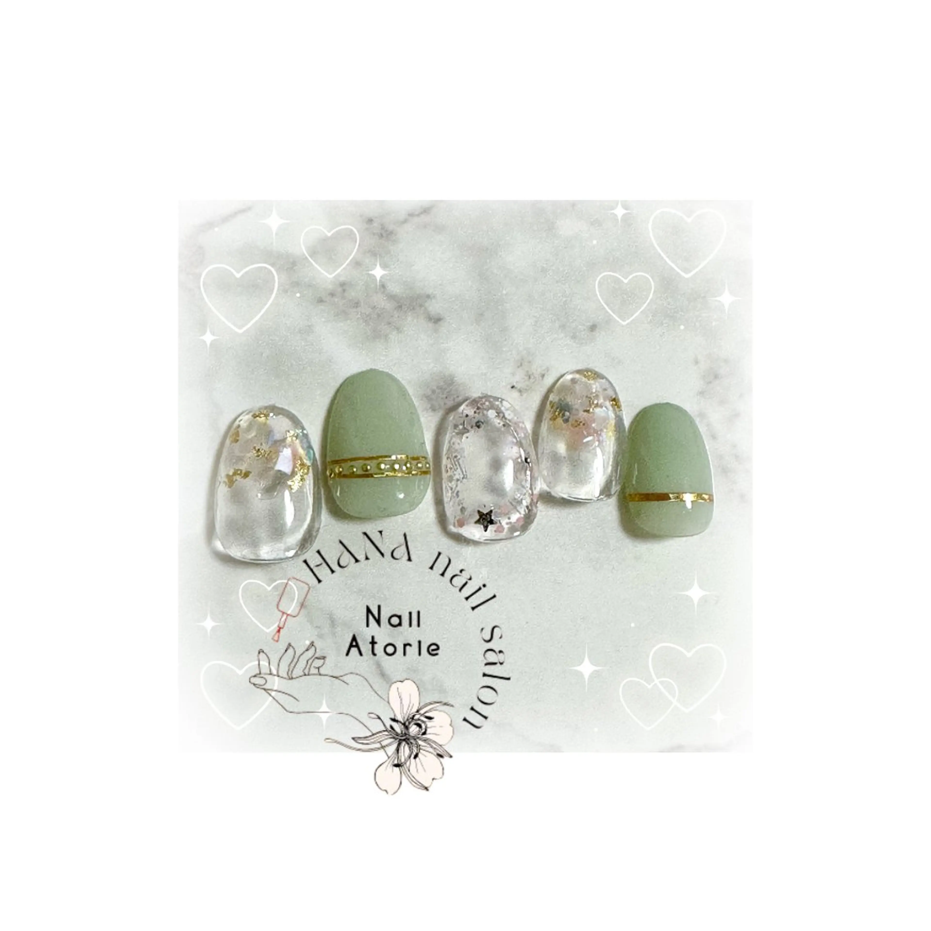 ネイル ハンドネイル HaNA 　nail salonのネイルデザイン